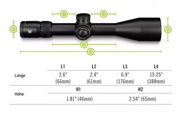 VORTEX Vortex Venom 5-25x56 FFP EBR-7C MRAD Zielfernrohr, Jäger Zielfernrohr