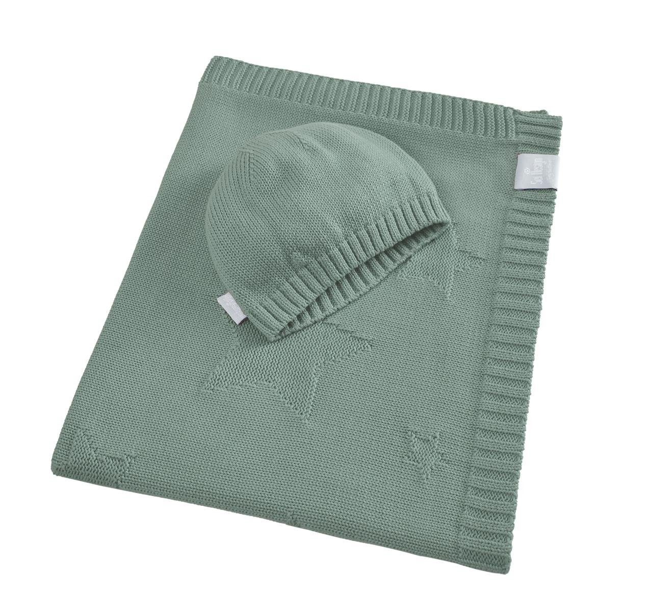 Babydecke 90x70cm - Strickdecke aus 100% günstig online kaufen