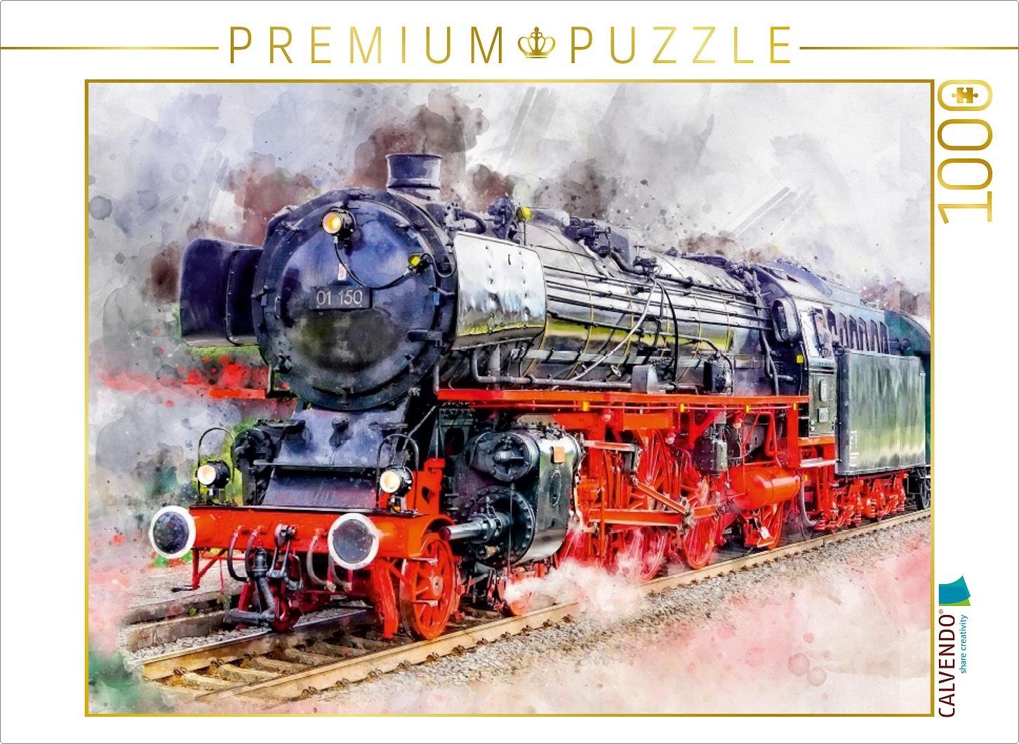 CALVENDO Puzzle CALVENDO Puzzle Dampflokomotive 1000 günstig online kaufen