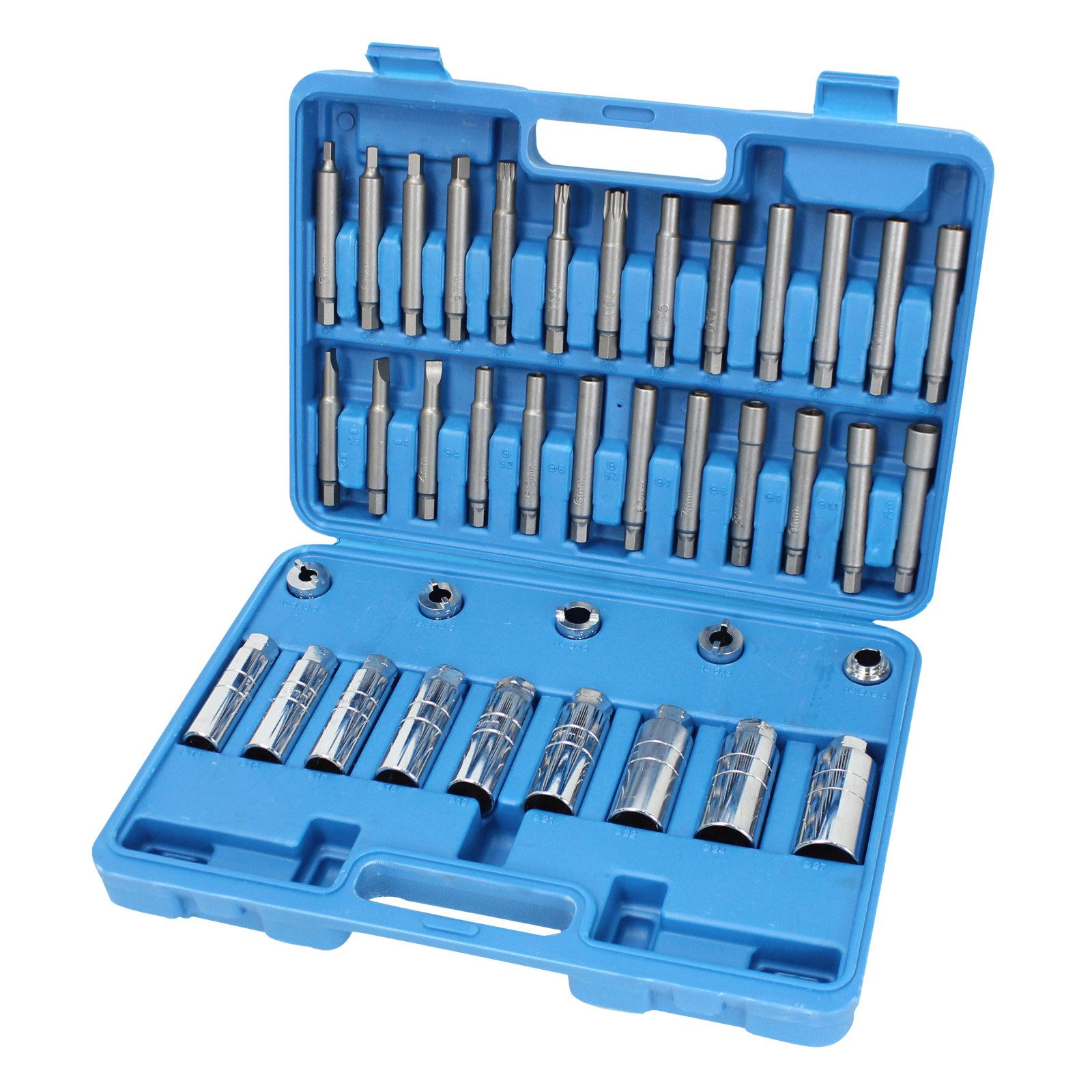 Brilliant Tools Drehmomentschlüssel BRILLIANT TOOLS Stoßdämpfer-Werkzeug-Satz 39tlg. - BT651050