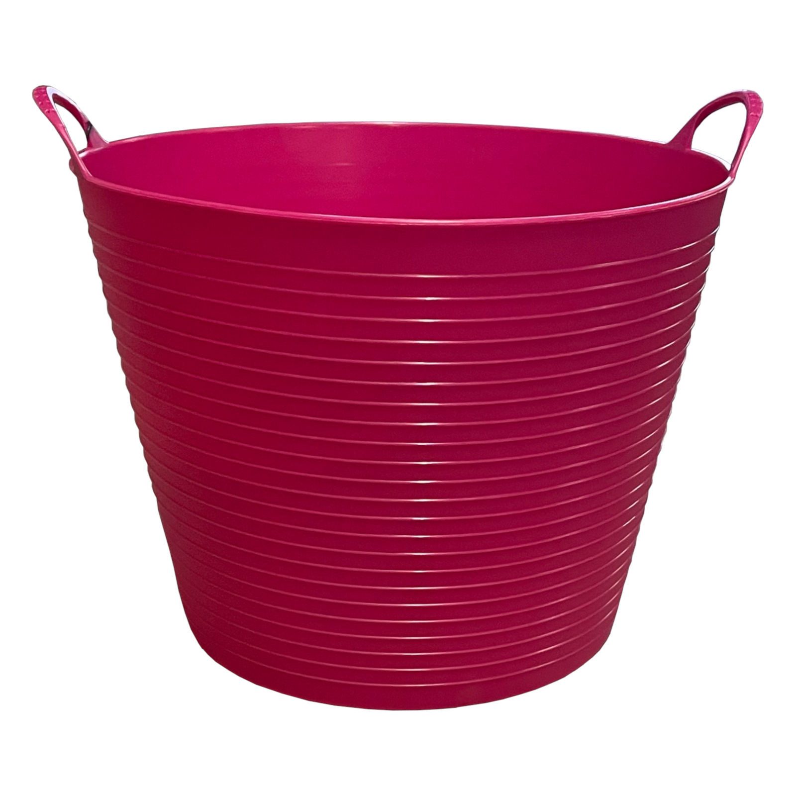 Horse Guard Futterbehälter Flex Eimer für Stall, Weide und Freizeit, pink 30 Liter