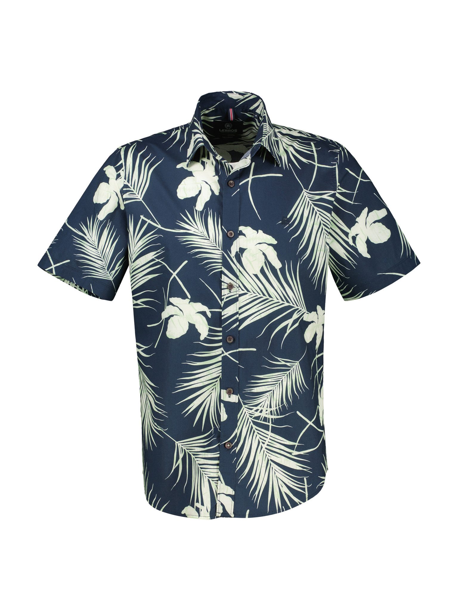 LERROS Kurzarmhemd mit All-Over Print