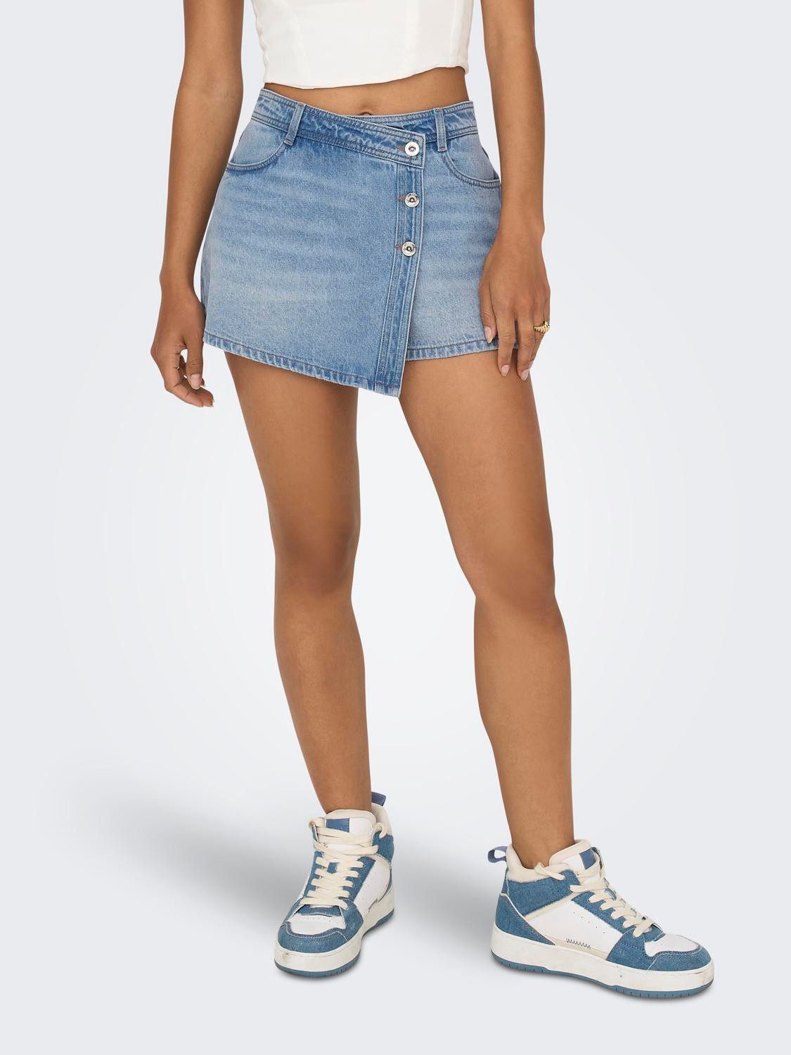 ONLY Jeansshorts ONLLESLY REG LB DNM SKORT BJ NOOS