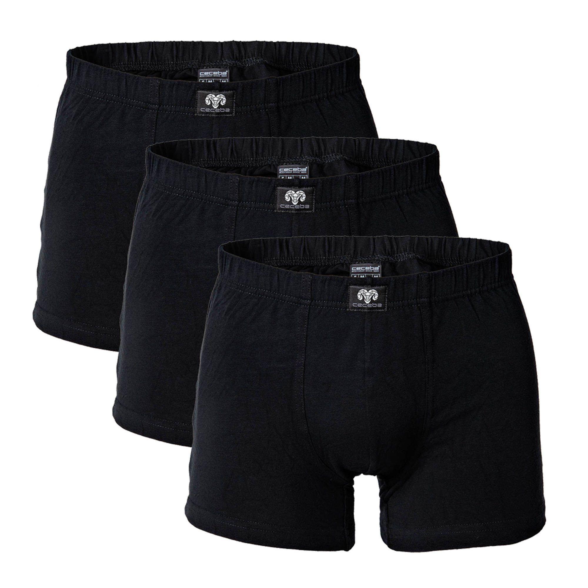 Boxer Herren Boxershort 3er Pack Baumwollmischung