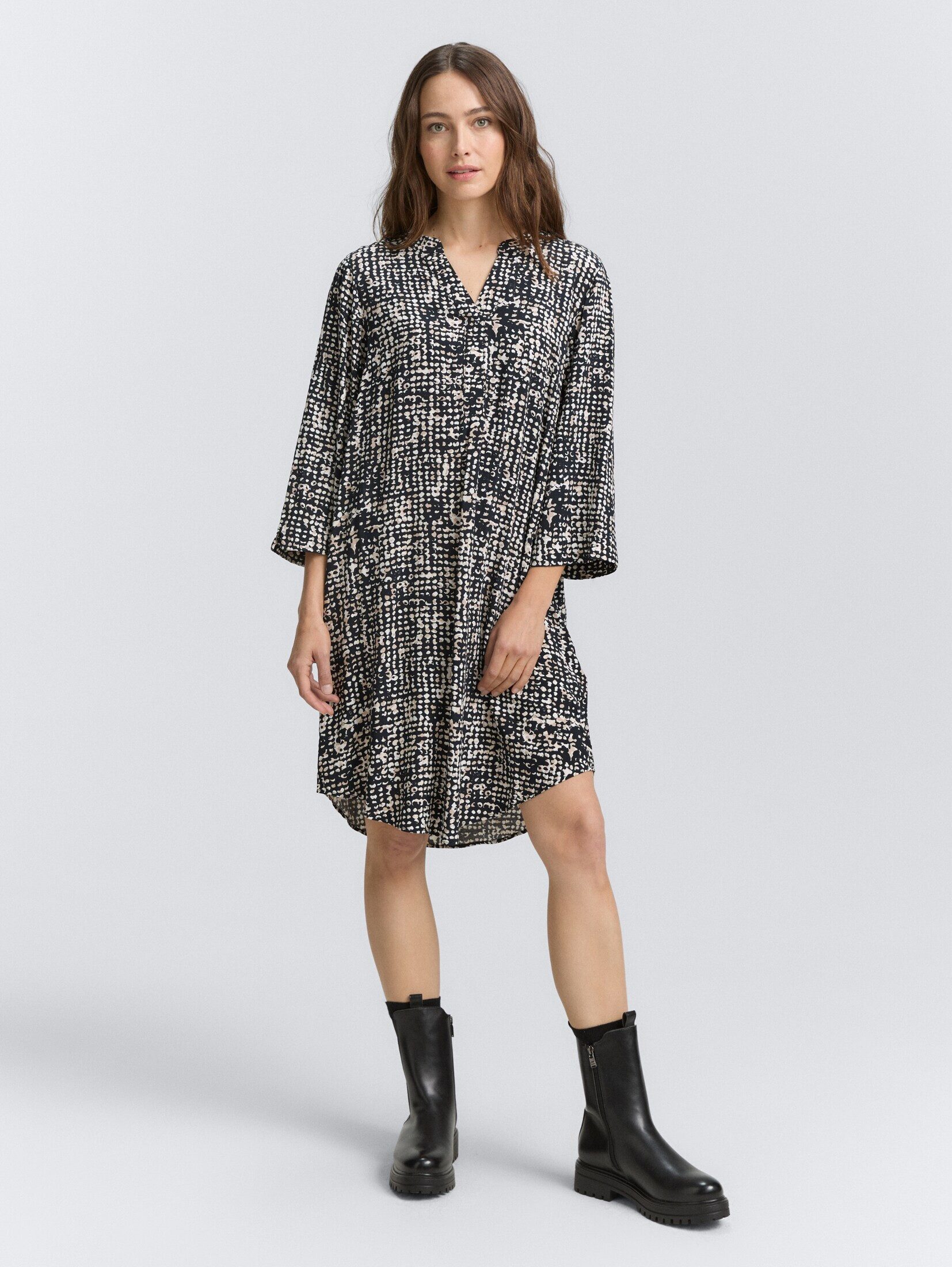 TOM TAILOR Jerseykleid Платья & Jumpsuits Kleid mit Muster