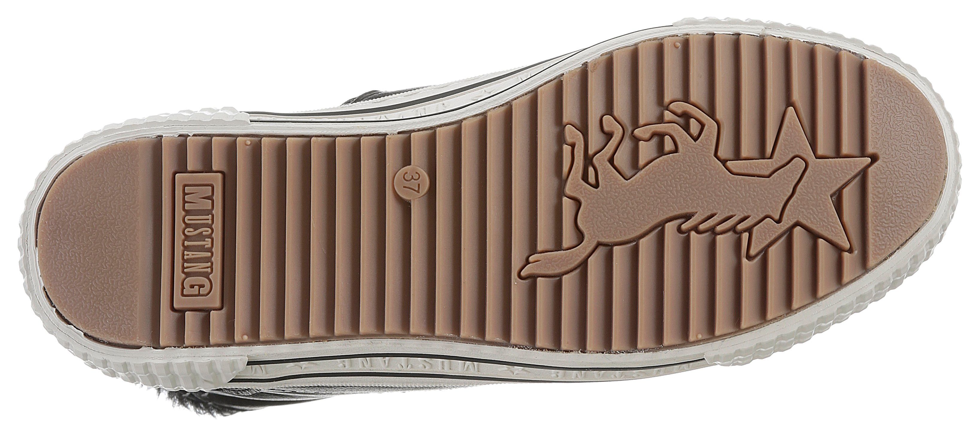 Mustang Shoes Winterboots, High Top Sneaker, Schnürboots mit Plateausohle