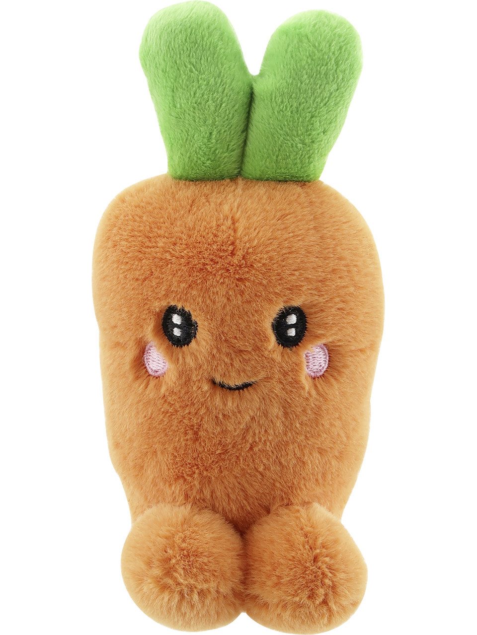 Rodermund Osterfigur Osterdeko Karotte Plüsch 15 cm orange/grün