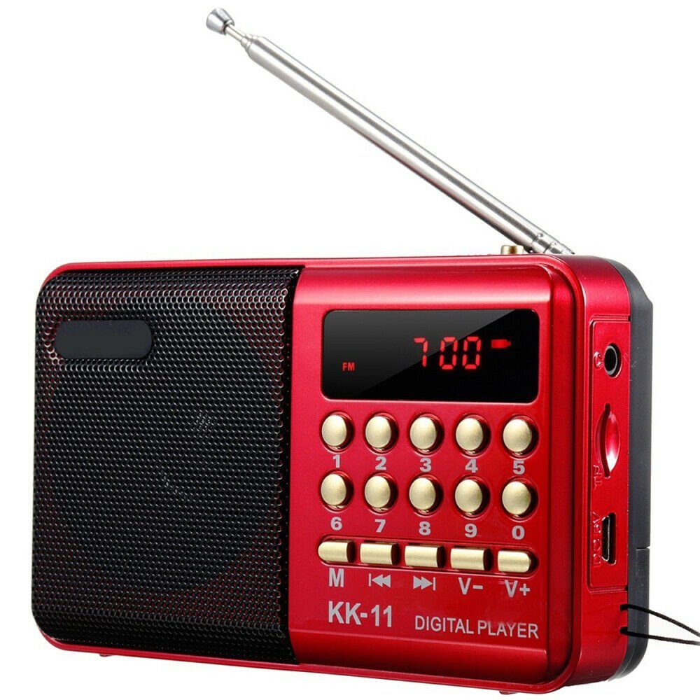 Bluetooth) SD-Karte, W, USB, (FM-Radio, M2-Tec V60BT Küchen-Radio Radiofunktion, 3,00
