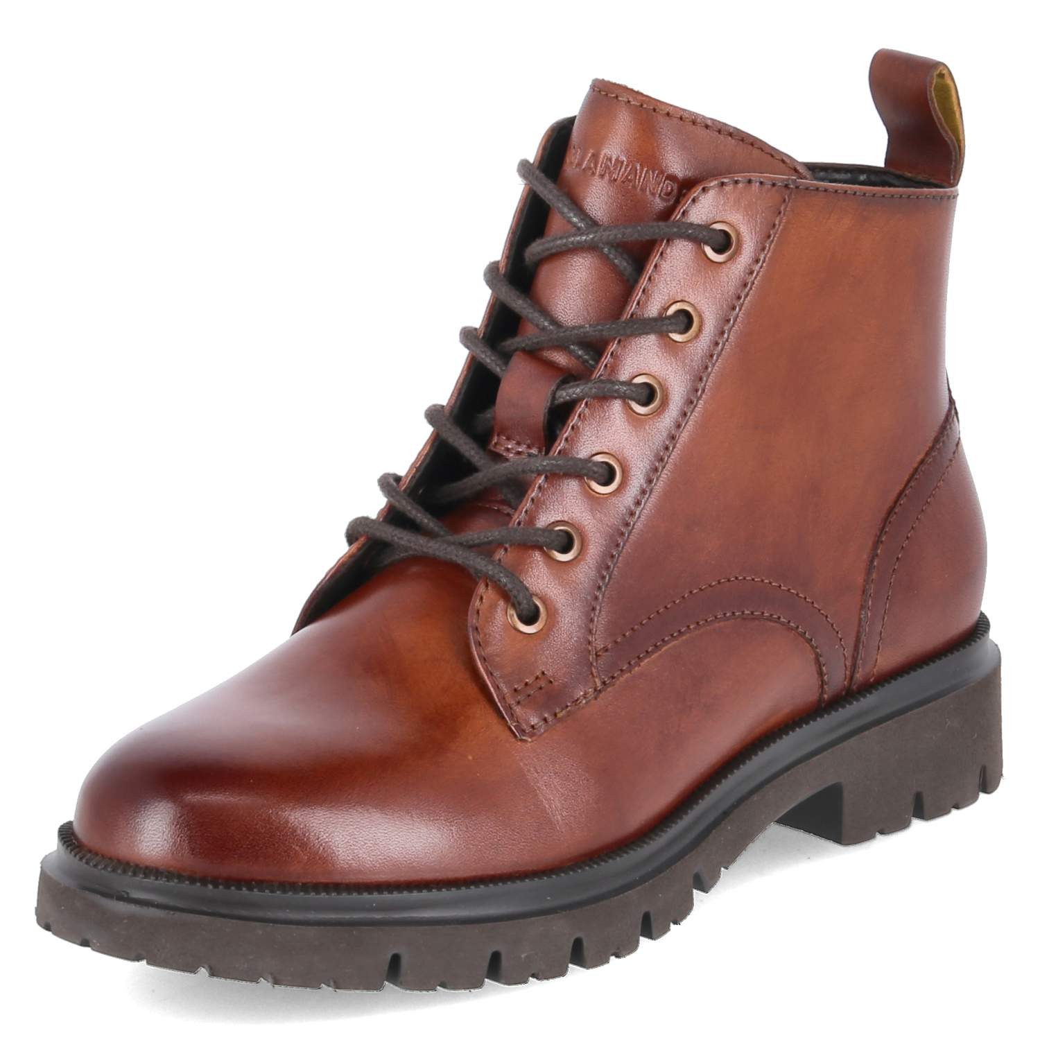Salamander Salamander F31AU4311100-6300 Damen Glattleder brown Schnürstiefel