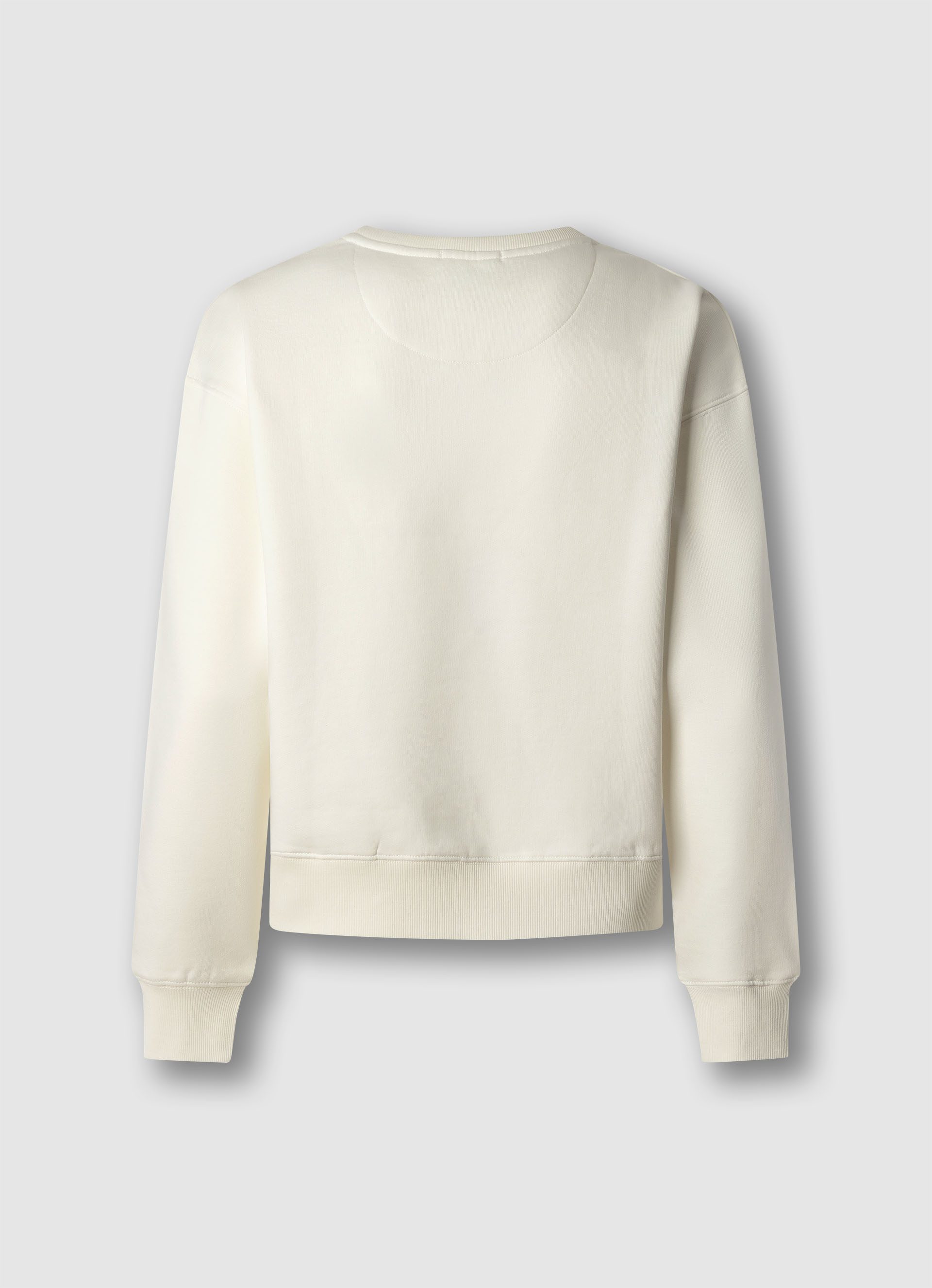 Pepe Jeans Sweatshirt LETHA mit geripptem Rundhals