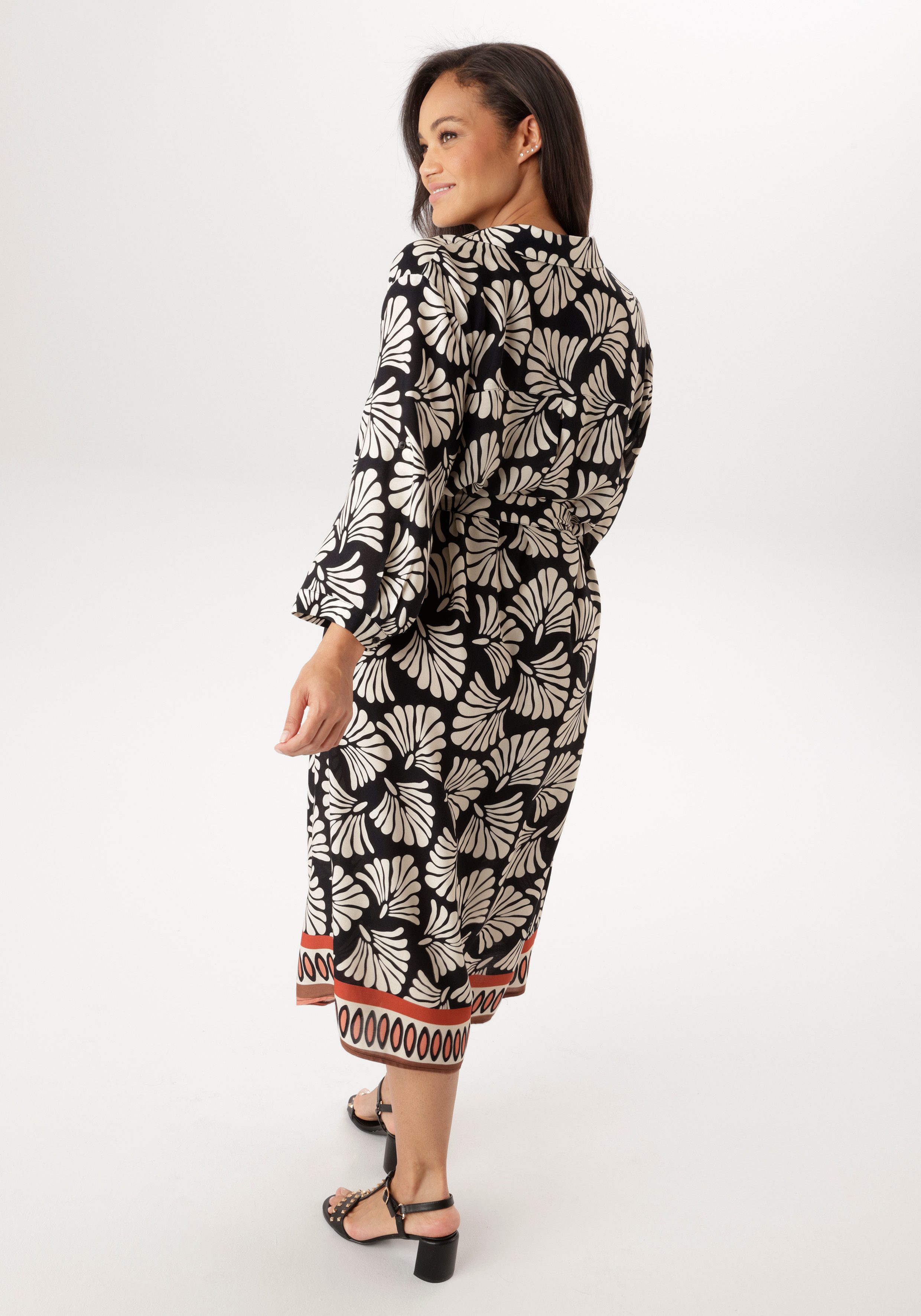 Aniston PLUS Blusenkleid mit Gürtel - NEUE KOLLEKTION