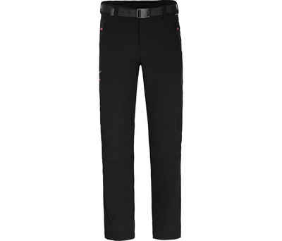 Bergson Outdoorhose VARBERG Herren Winter Wanderhose, aus recyceltem Polyester, Kurzgrößen, schwa