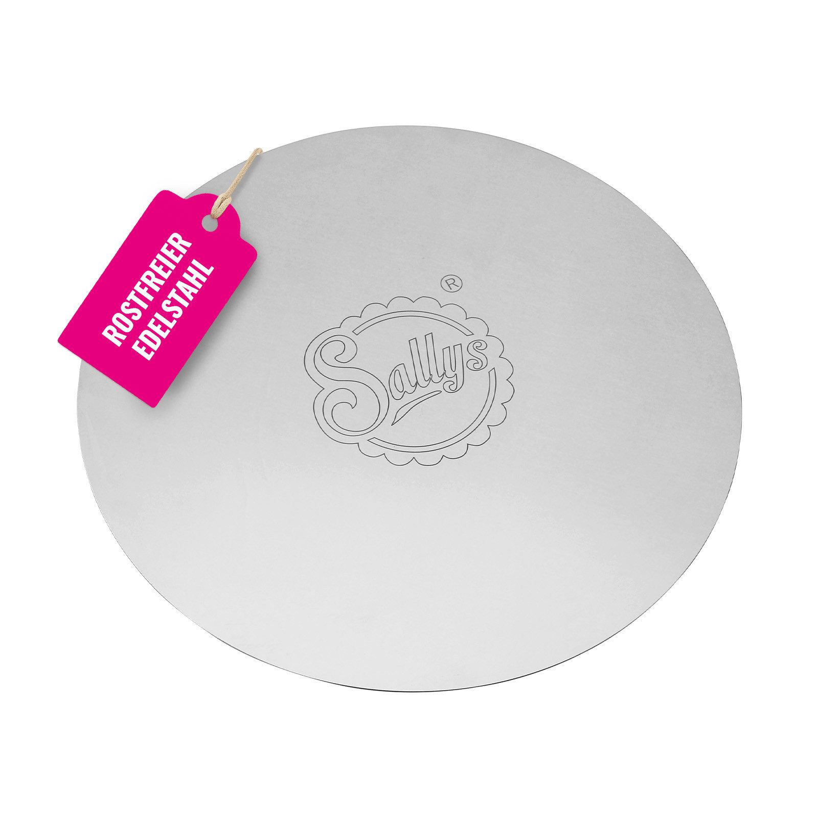 Sallys Tortenbodenheber Duo-Tortenretter: Rund & Eckig für Perfekte Tortenkreationen, Langlebig