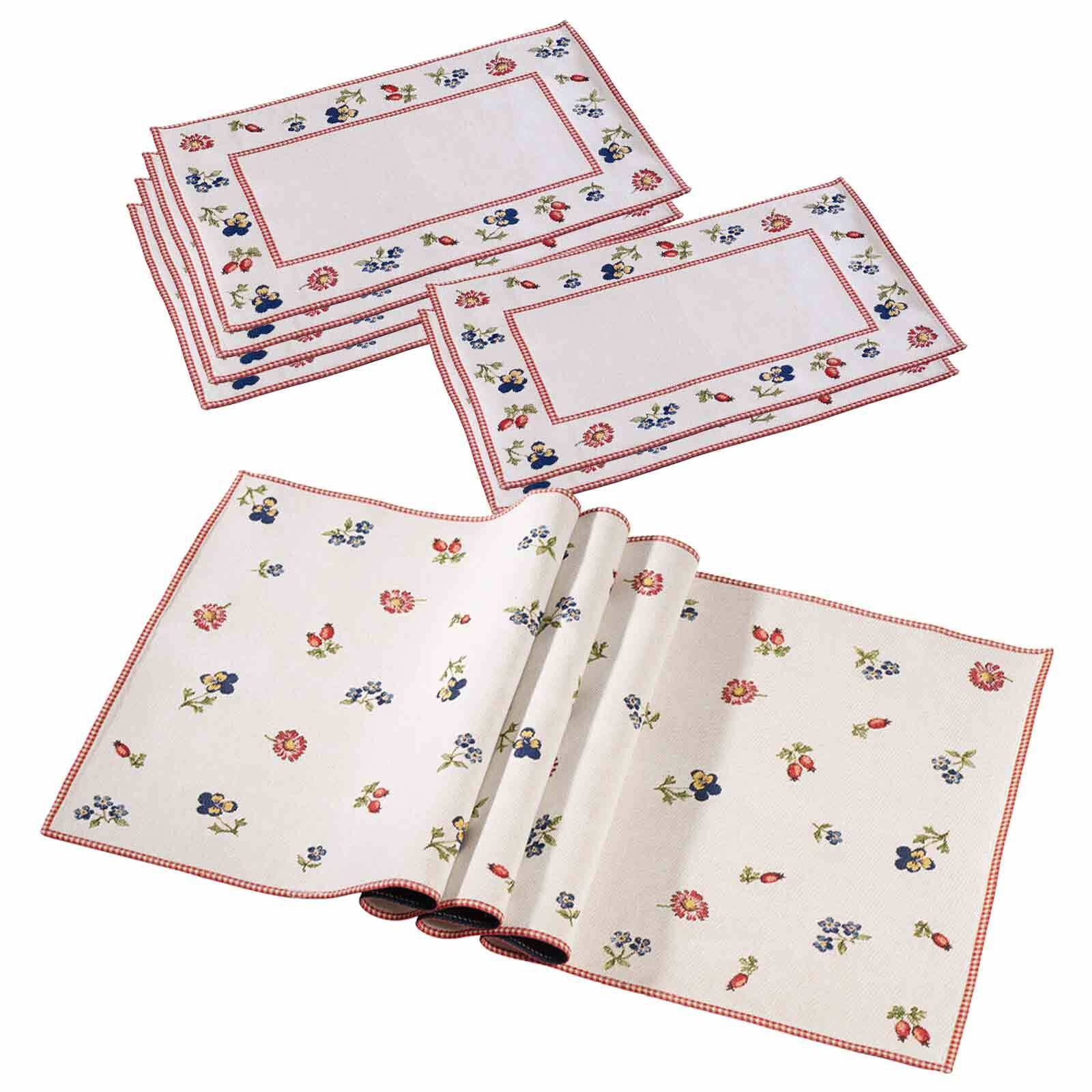 Villeroy & Boch Platzset Petite Fleur Tischset 7er Set, (7-St)
