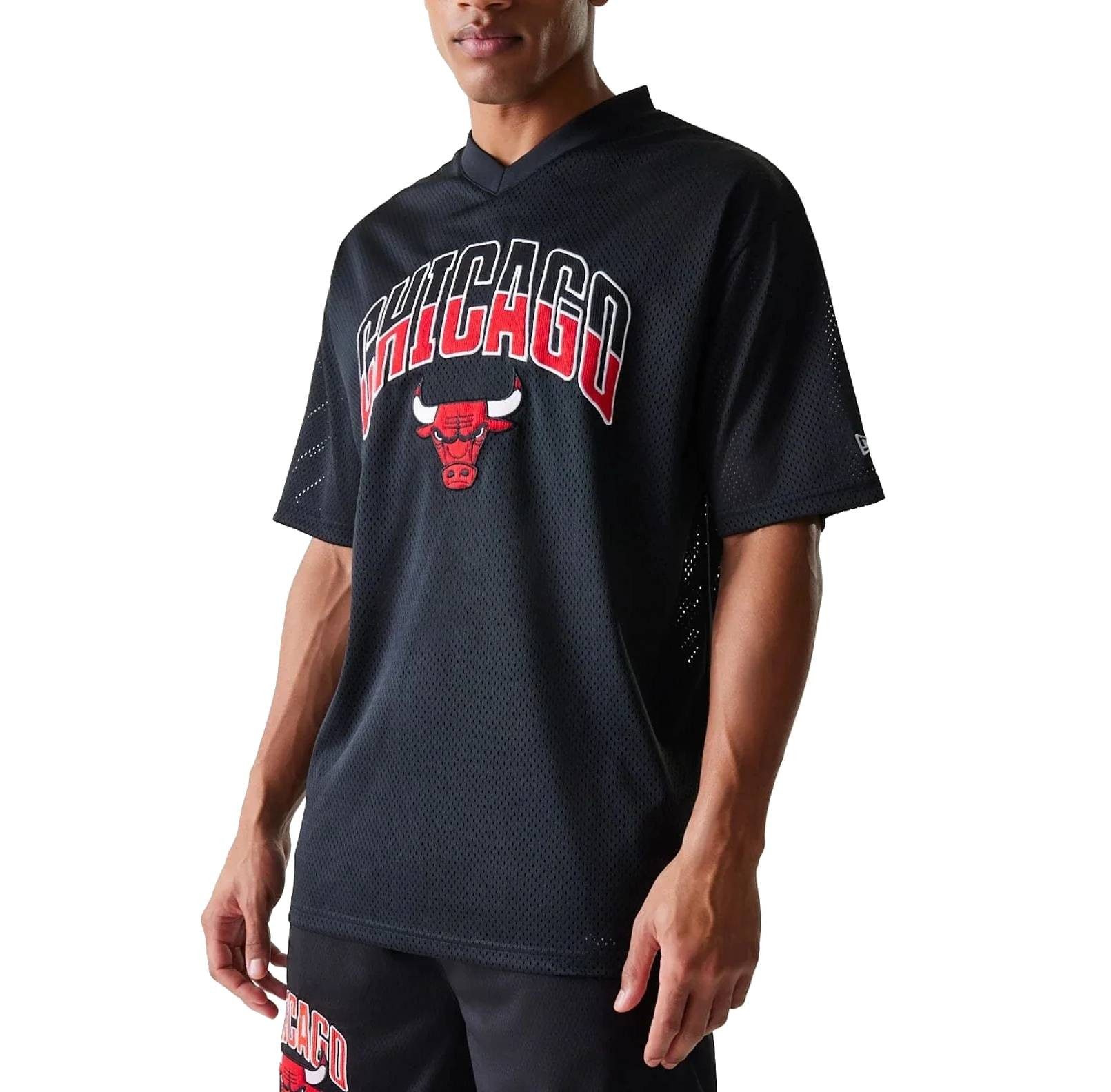 New Era T-Shirt Shirt New Era NBA Mesh Chicago Bulls