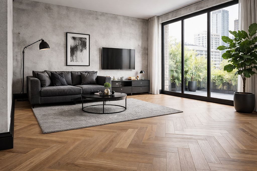Südbrock Sockelleiste Sockelleiste schwarz MDF 19 x 80 Foliert Hamburger Profil, L: 250 cm, H: 8 cm, 1-St.