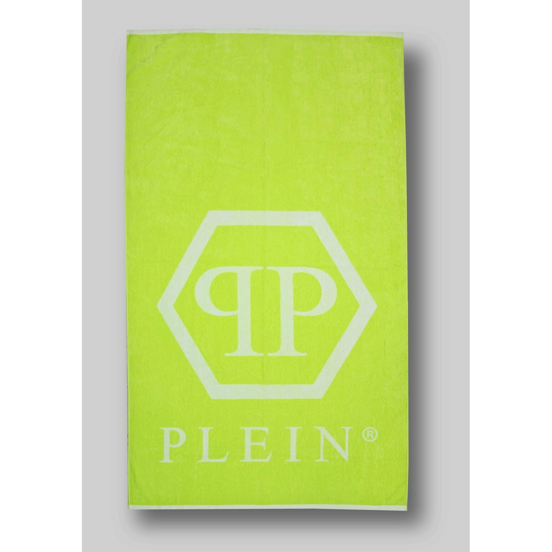 PHILIPP PLEIN Strandtücher TMPP0132FLUOYELLOW, Frottee, Philipp Plein Badetücher aus hochwertigem Frottee-Material