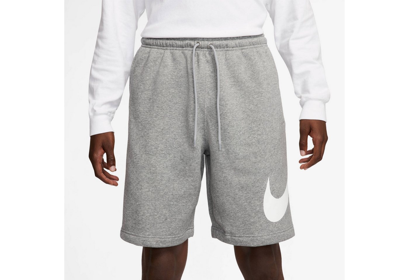 Nike Sportswear Shorts M NK CLUB BB SHORT GX Shorts-Schnitt, aus Baumwolle und Polyester, mit Kordelverschluss