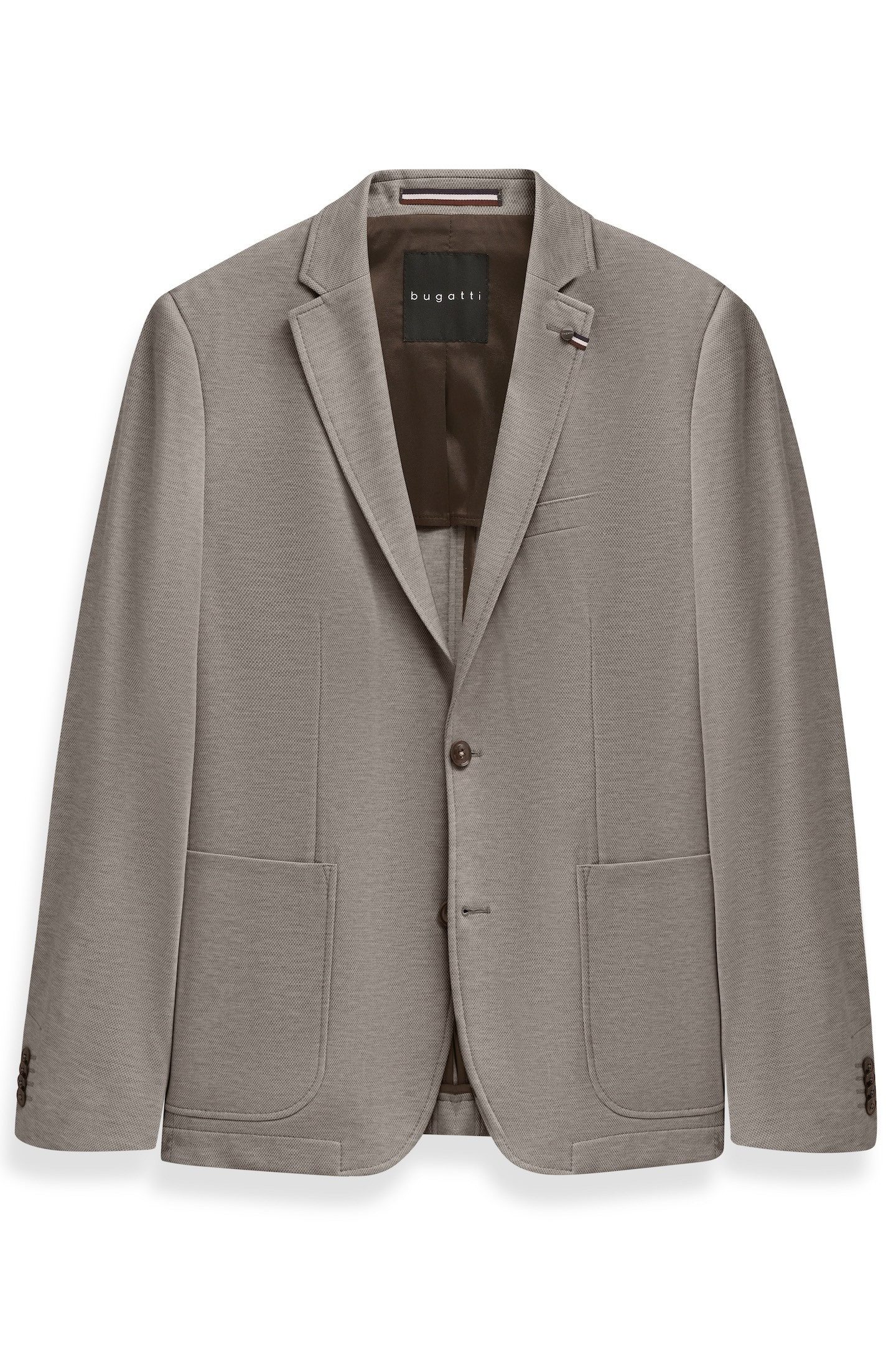 bugatti Sakko Modern Fit Jersey Stretch mit Taschen