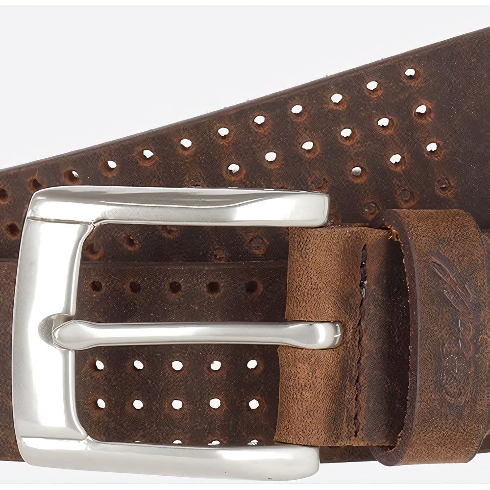 Ledergürtel Punched Belt