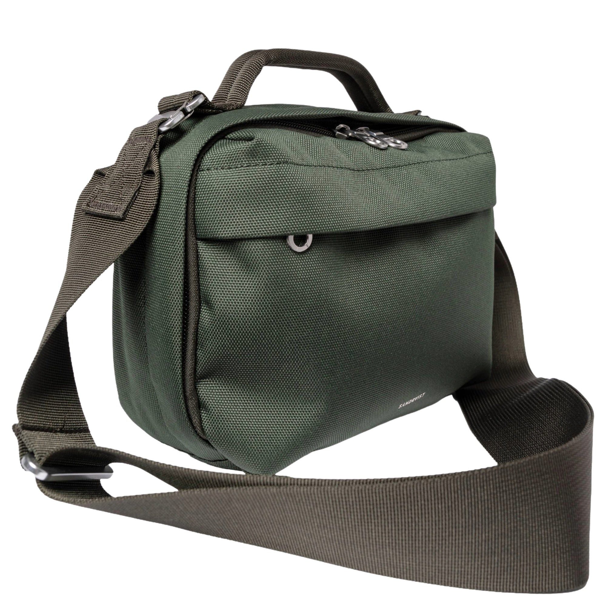 Sandqvist Umhängetasche GO Travel - Umhängetasche 22 cm (dawn green)
