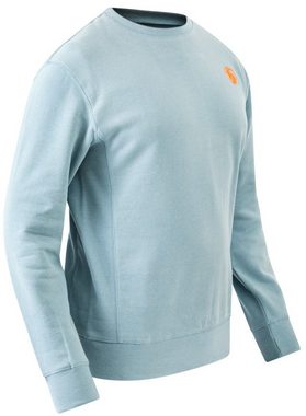 Capricorn Rockwear Sweatshirt Whitby hellblau Seitlich eingenähter Rippstoff, Größen von S bis 5XL