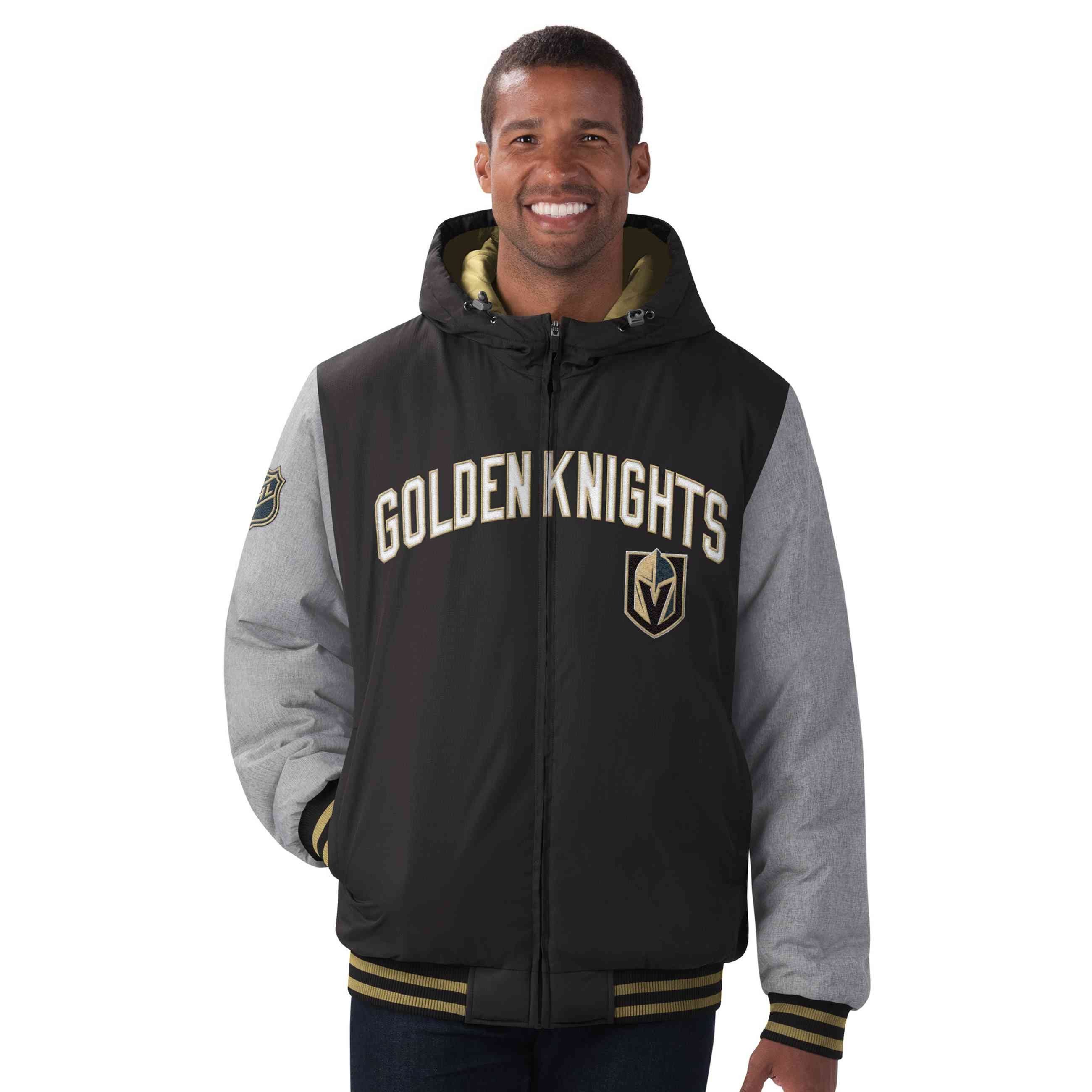 G-III Collegejacke NHL Vegas Golden Knights Cold Front Polyfilled