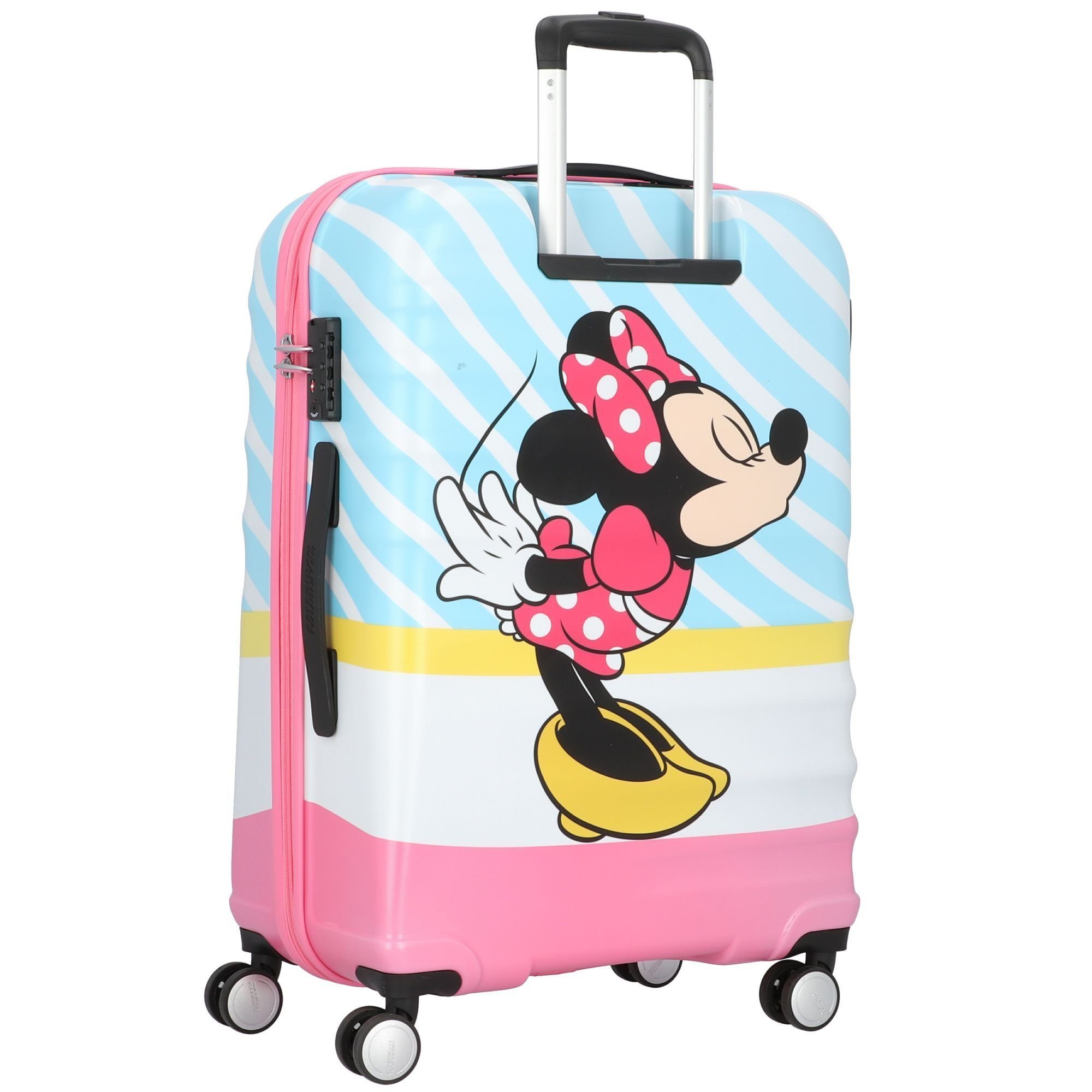 Tourister® pink Hartschalen-Trolley American Wavebreaker, Rollen, ABS minnie 4 kiss