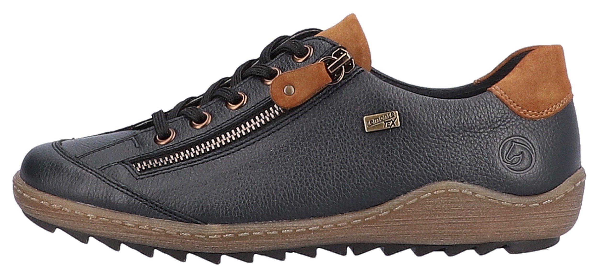 Remonte Schnürschuh mit Tex-Ausstattung, Freizeitschuh, Halbschuh, Schnürschuh