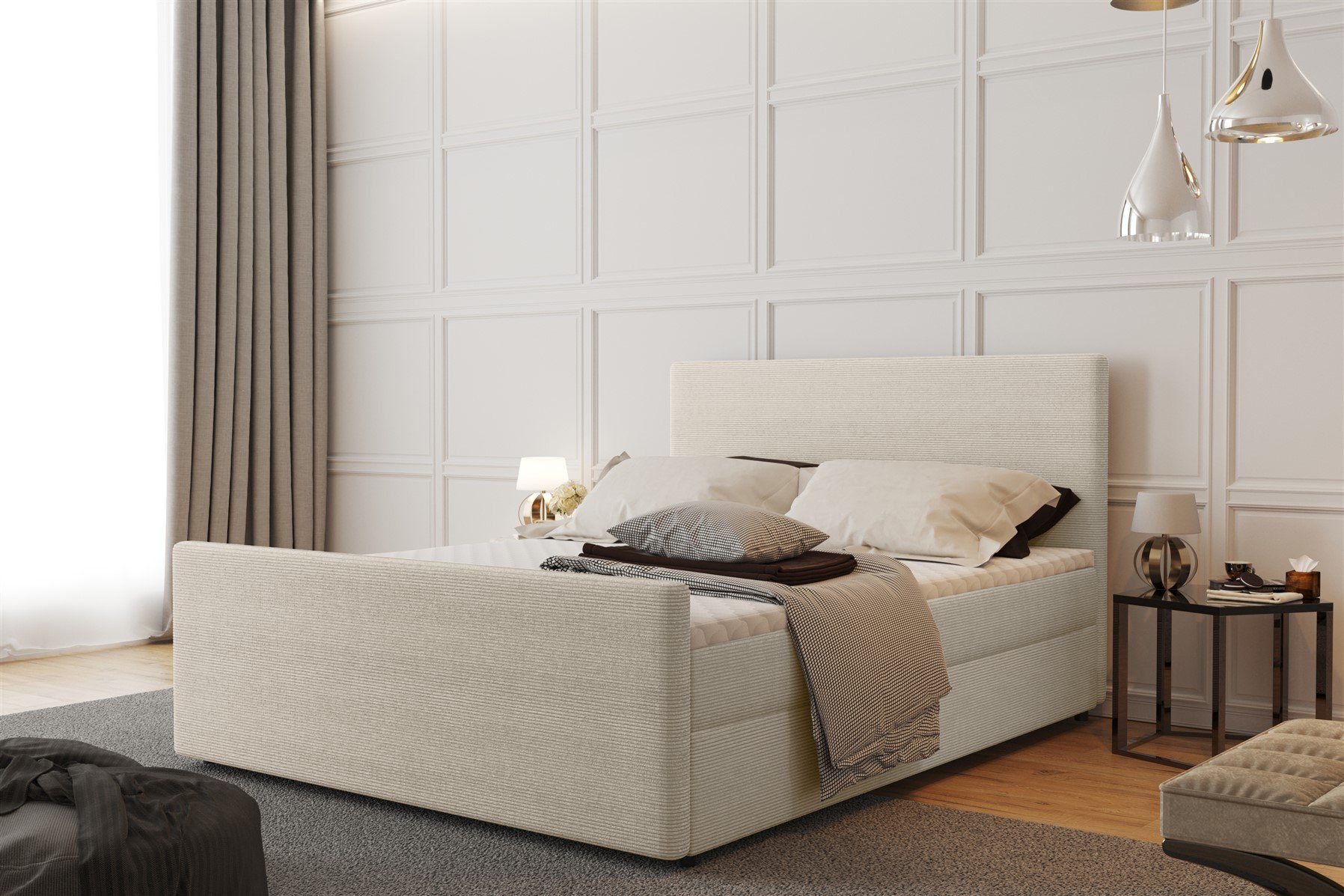 Fun Möbel Boxbett Schlafzimmerbett CARMEN LUX günstig online kaufen