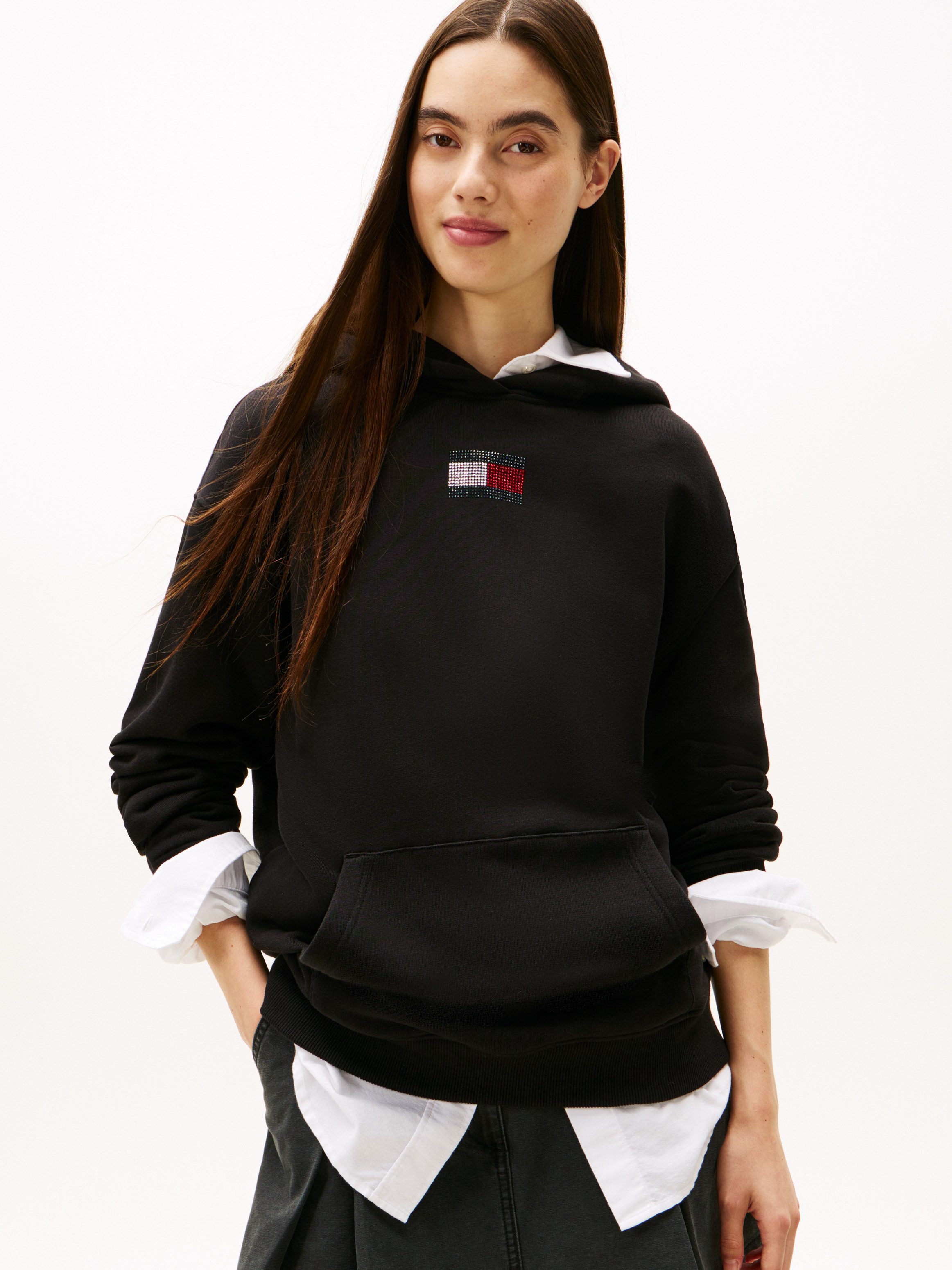 Tommy Jeans Kapuzensweatshirt TJW RLX PARTY FLAG HOODIE EXT günstig online kaufen