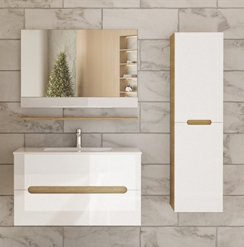 Faizee Möbel Badmöbel-Set Aliyah