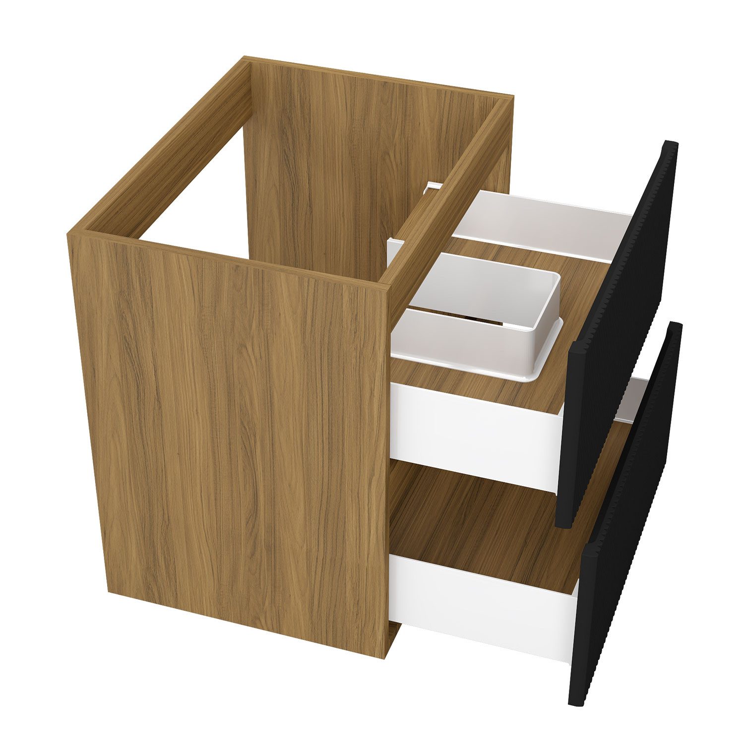 duschspa Waschtisch Unterschrank Waschtischunterschrank Waschbeckenunterschrank Badschrank, 50-120cm Hängeschrank, Matt / Hochglanz