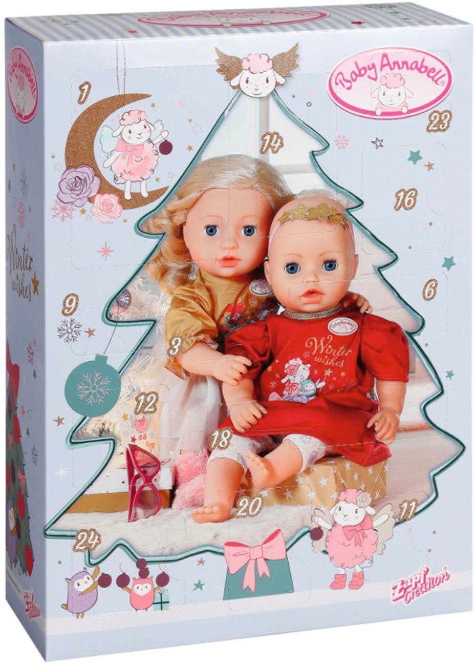 Baby Annabell Spielzeug-Adventskalender Baby Annabell®, Zielgruppe:  Kindergartenkinder | Puppen