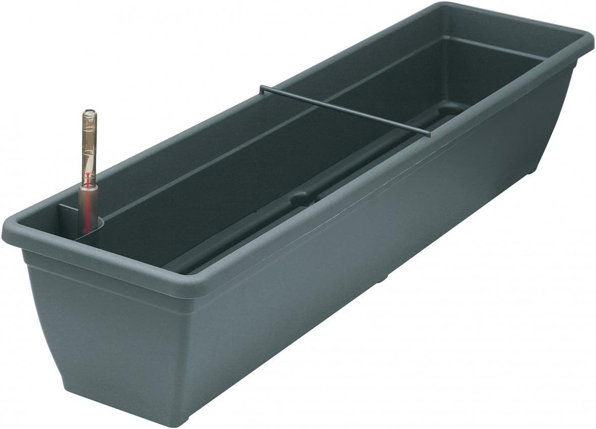 Geli Blumenkasten Bewässerungskasten Aqua Toscana incl. Wasserstandanzeiger