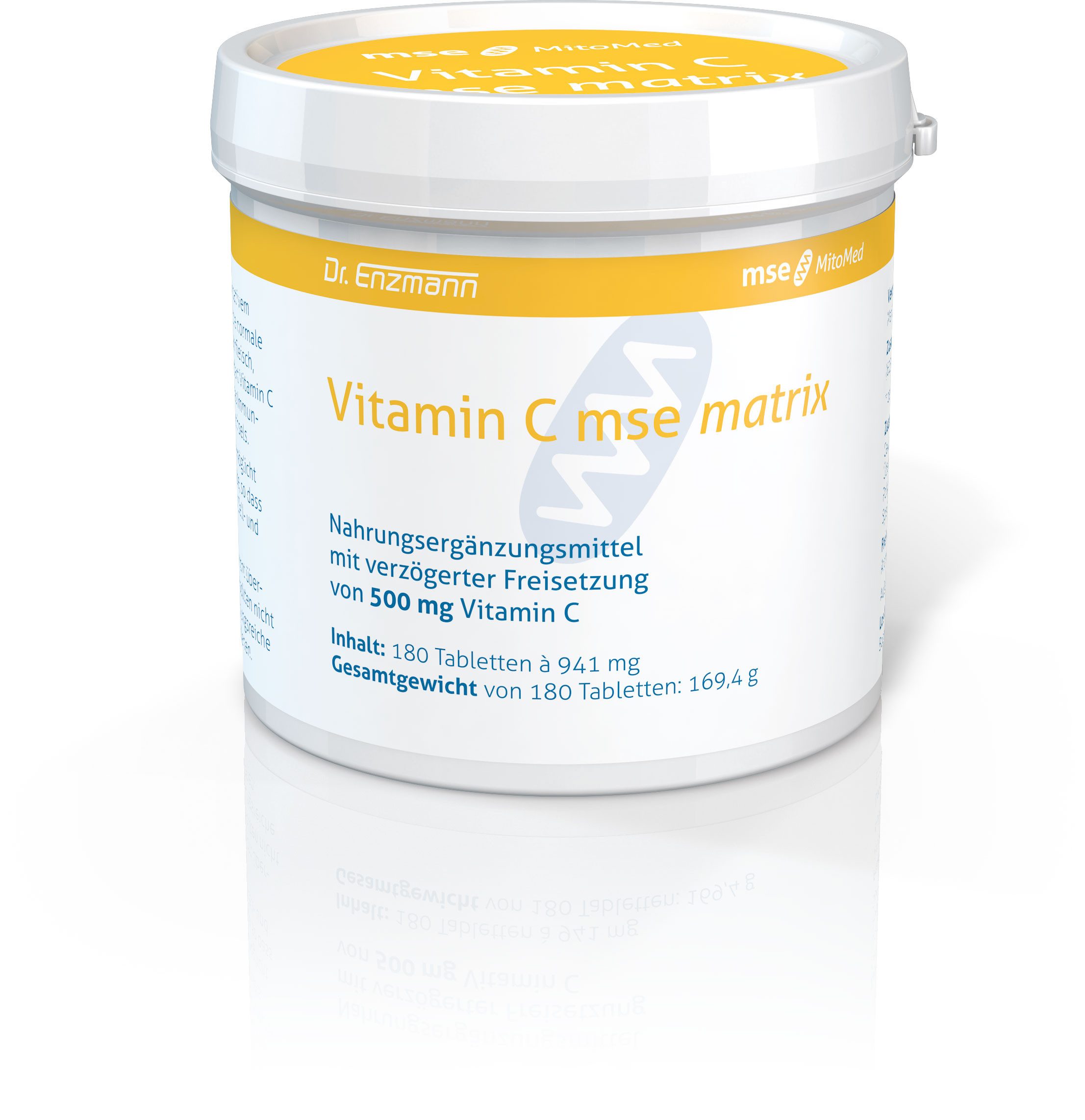 MSE Pharmazeutika GmbH Vitamin C mse matrix 500 mg Tablette (mit Matrixüberzug)