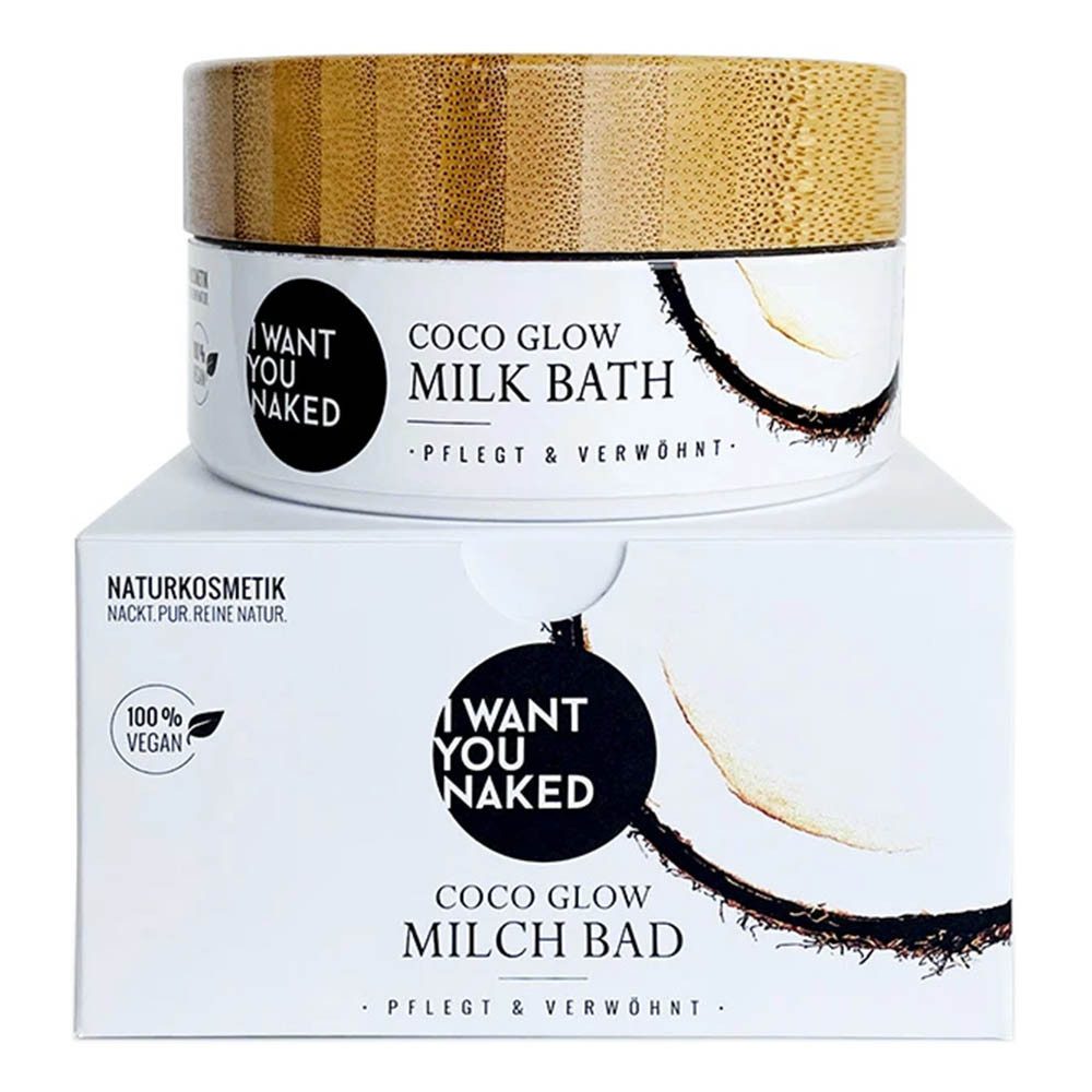 I WANT YOU NAKED Duschgel Coco Glow Kokosnuss & Vitamin E - Milkbath 160g mehr