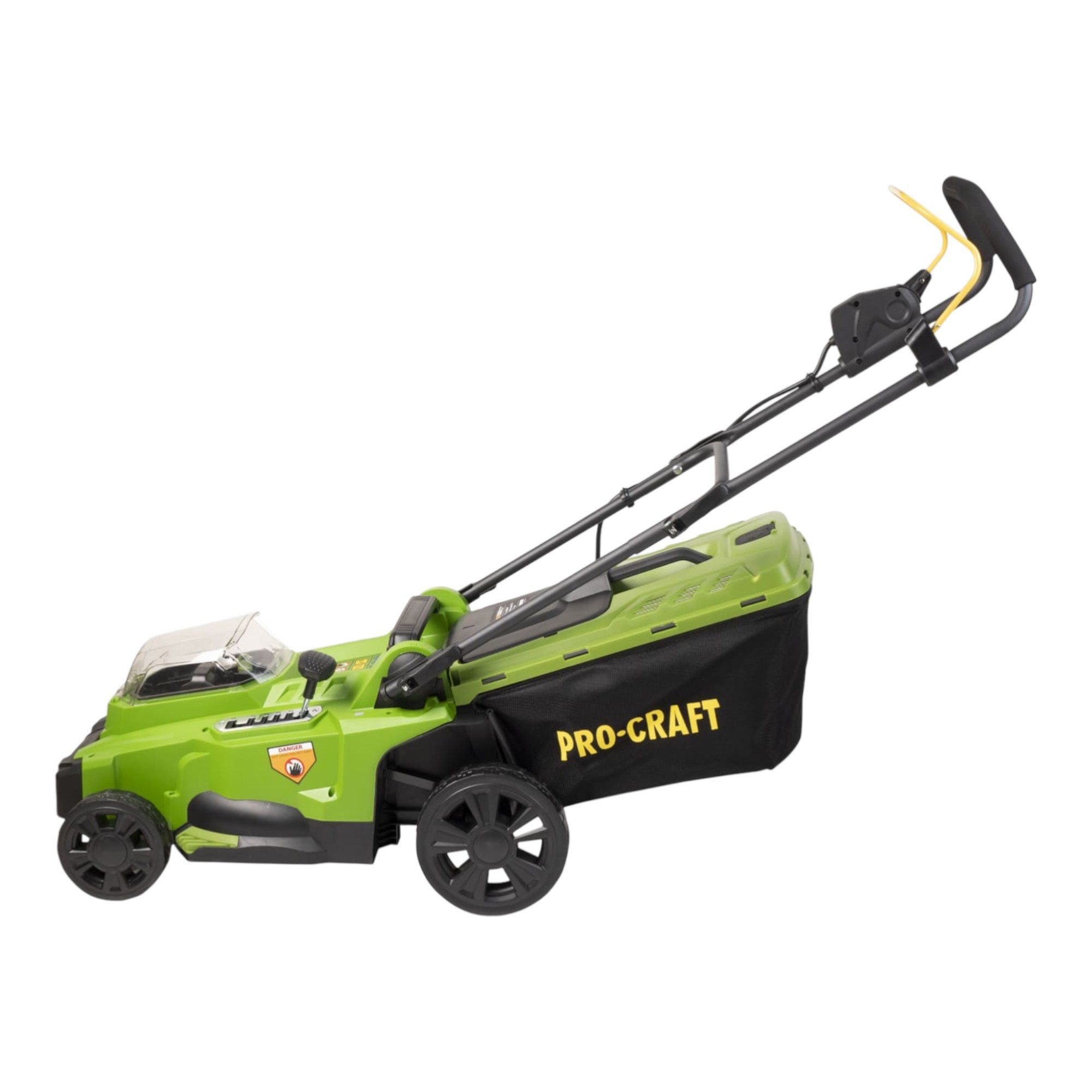 PRO CRAFT Akkurasenmäher PLM20bb Akku Rasenmäher 40 V (2x 20 V) 370 mm Brushless + 2x Akku