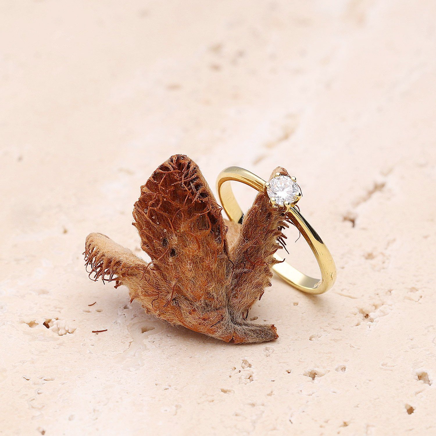 Glizz Solitärring mit Lab Grown Diamant günstig online kaufen
