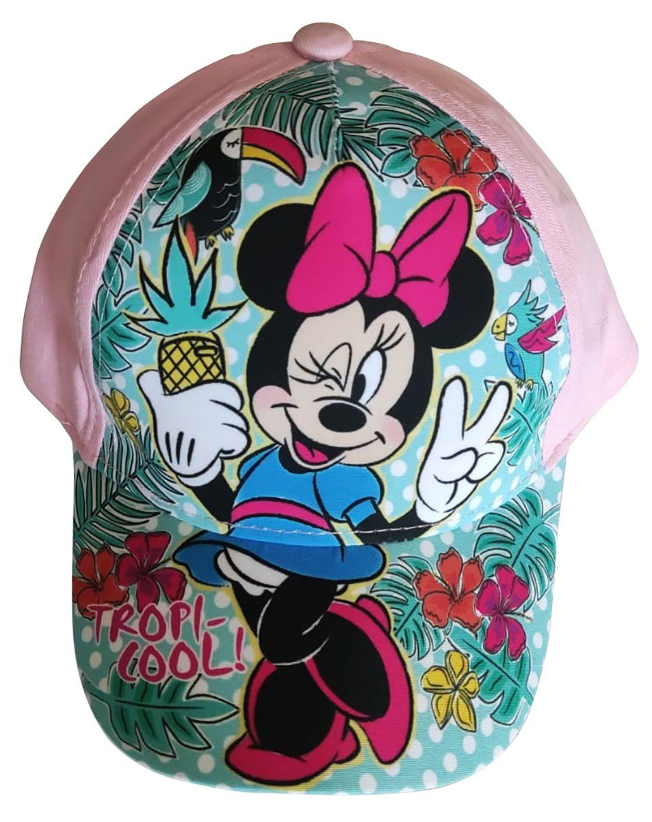 Sun City Schirmmütze Disney Minnie Maus Kappe, Basecap, Mütze, "Tropi-C | Schiebermützen