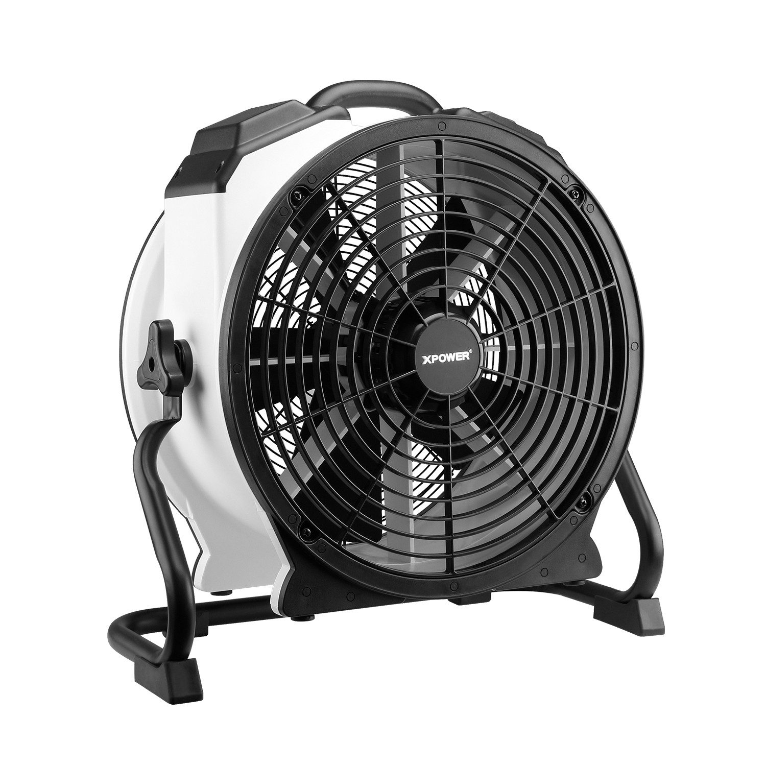 XPOWER Tischventilator FC-420 Mehrzweck 18" Luftumwälz Utility Lüfter Elektro Ventilator, 5 Geschwindigkeitsstufen, 3-Stunden-Timerfunktion, 360-Grad-Drehung