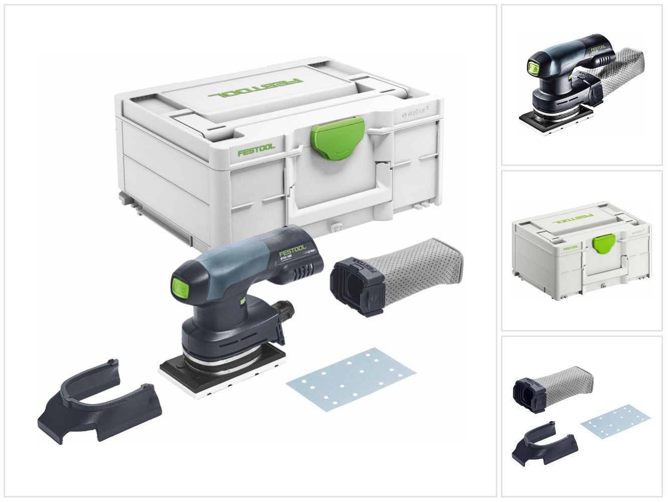 FESTOOL Akku-Schwingschleifer RTSC 400-Basic Akku Rutscher 18 V 80 x 130 mm (576347) Brushless