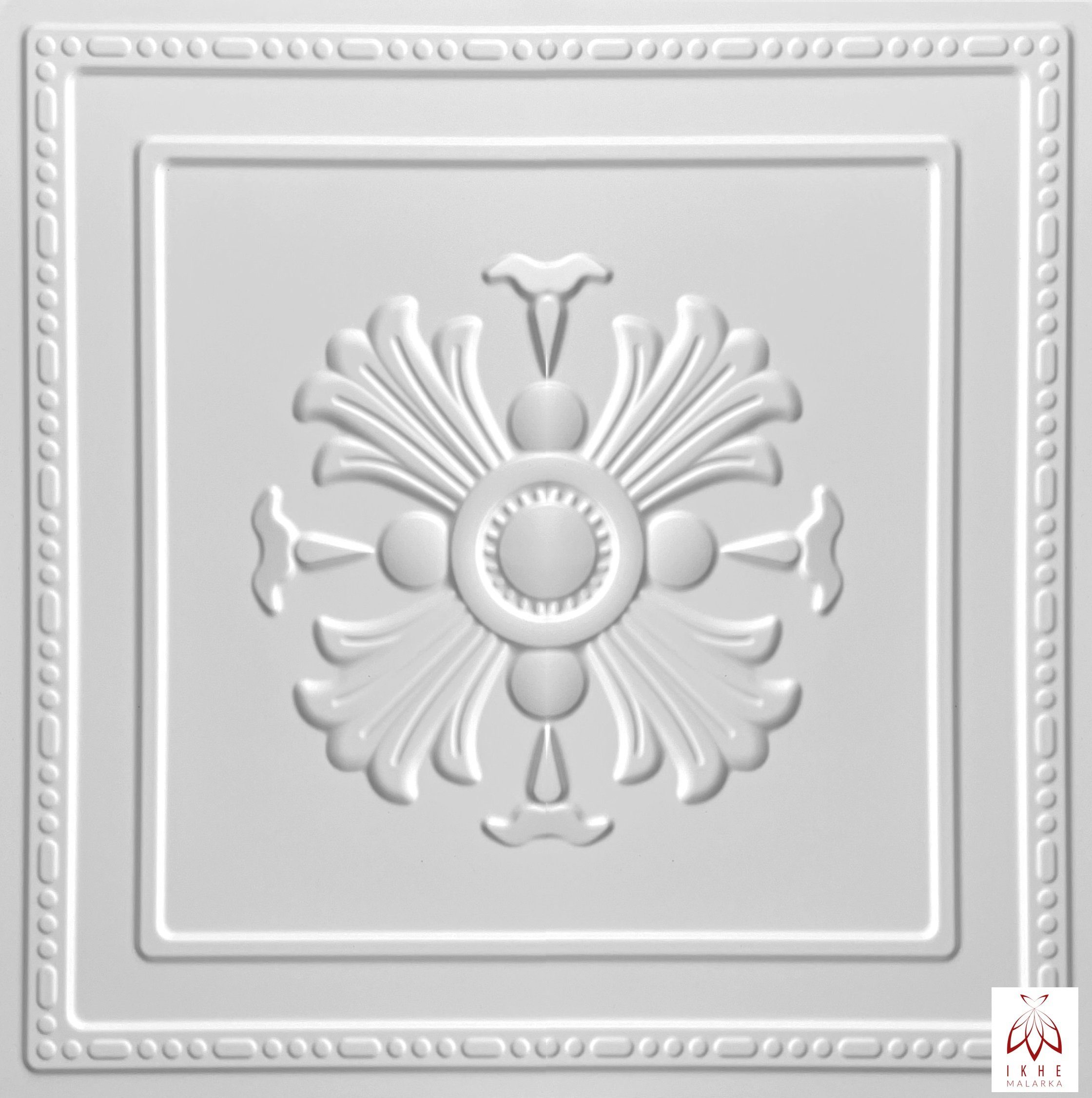 IKHEMalarka 3D Wandpaneel 3D Paneele PVC Kunststoffpaneele, BxL: 50,00x50,0 günstig online kaufen