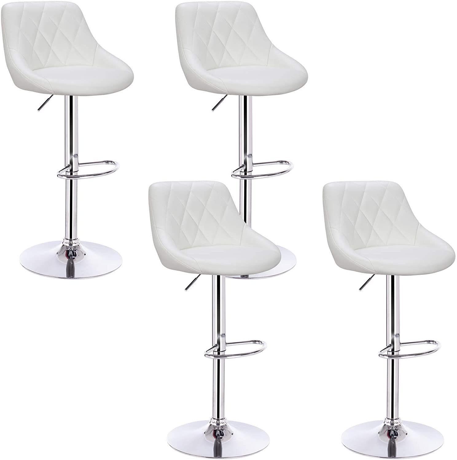 Woltu Barhocker (4 St), Höhenverstellbar, Drehbar, günstig online kaufen