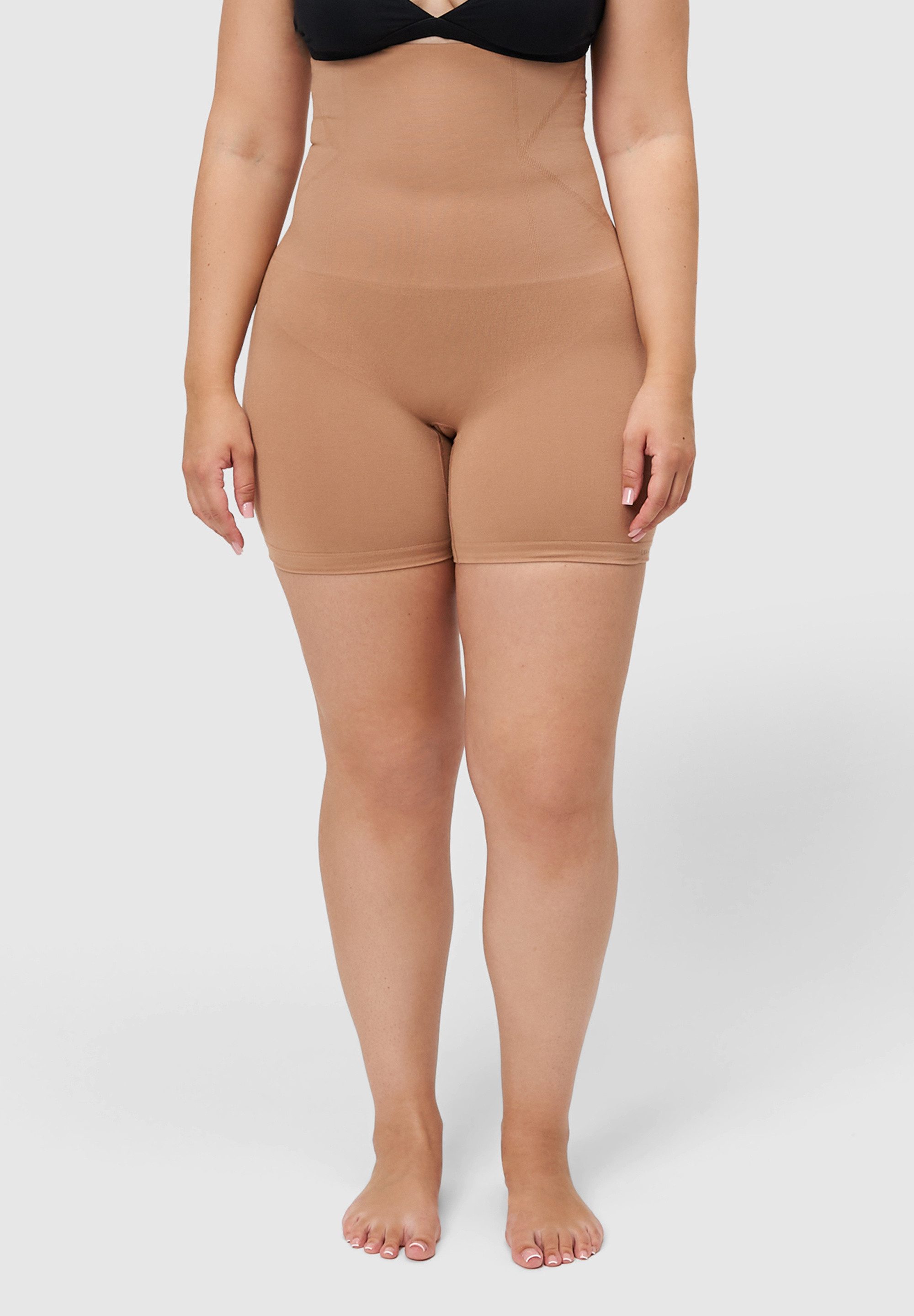 Les Lunes Shapinghose RAYAA Seamless Shapewear High Waisted Shorts Shapewear mit Ouvert, Seamless, Atmungsaktiv, Bambusviskose