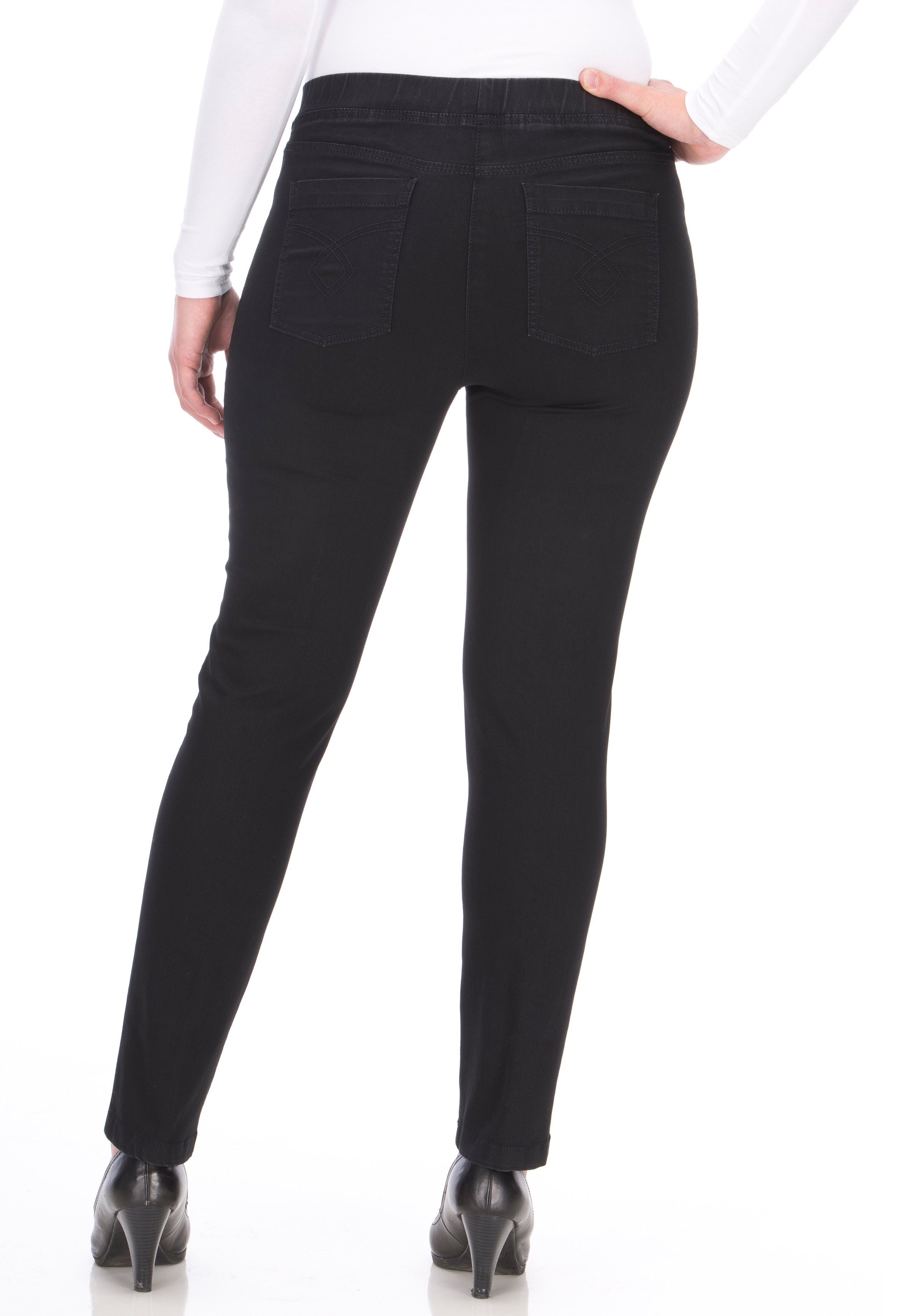 KjBRAND Jeansjeggings JENNY angenehm weiche Quer-Stretch günstig online kaufen