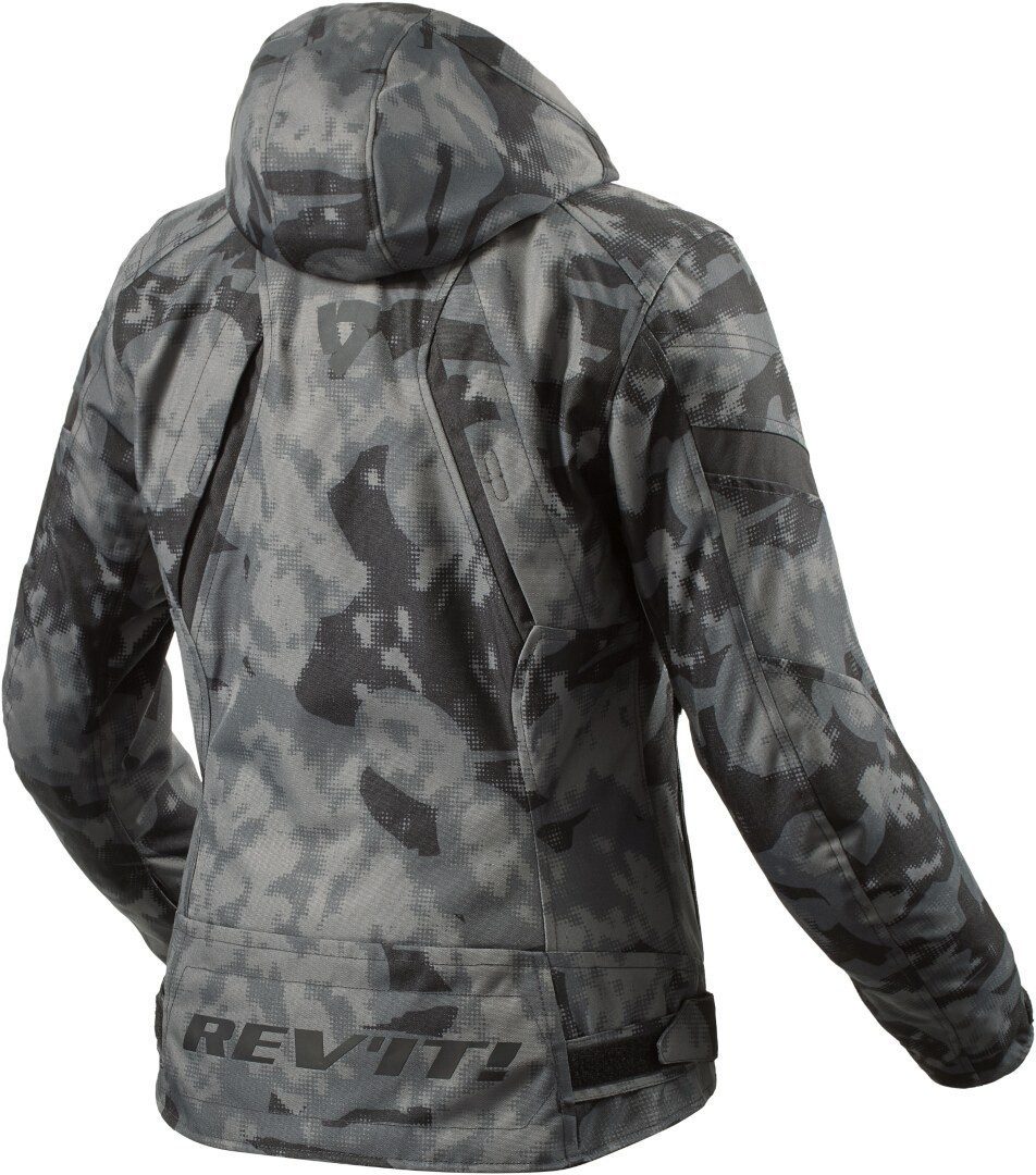 Revit Motorradjacke Flare 3 H2O wasserdichte Damen Motorrad Textiljacke herausnehmbares Innenfutter,wasserdicht