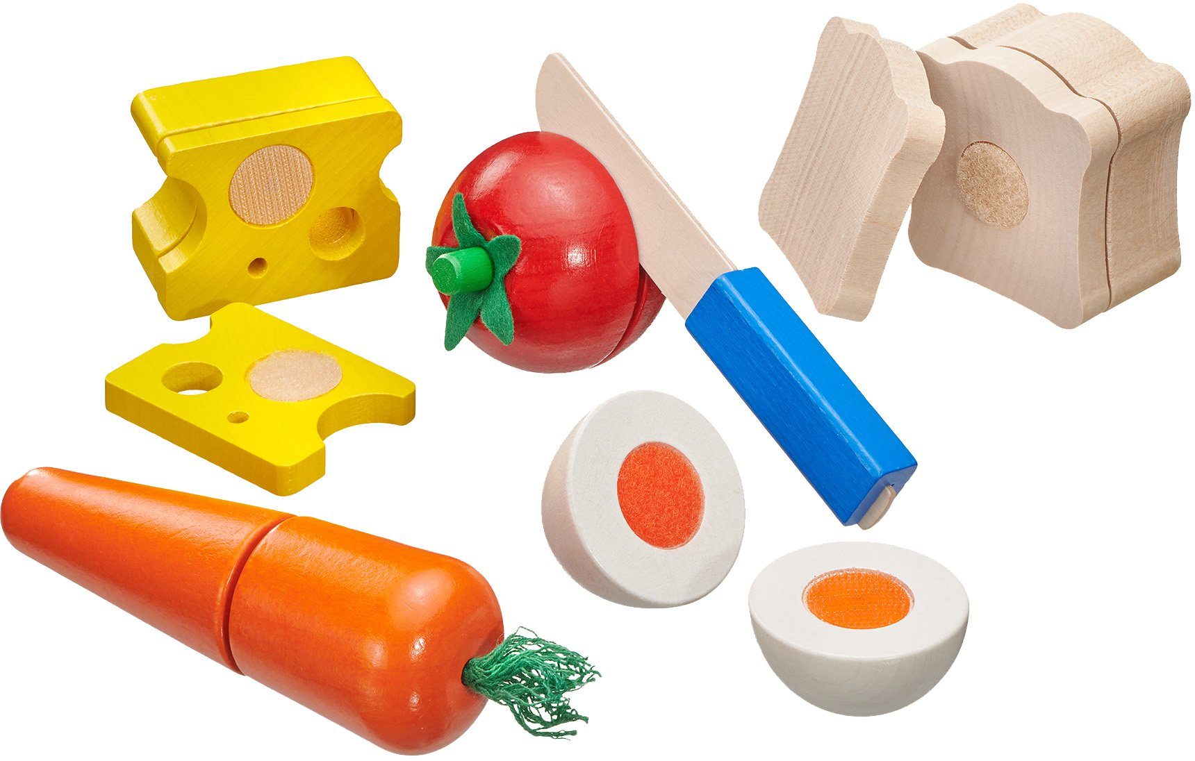 Selecta Spiellebensmittel Holzspielzeug, Picknick, (Set, 13-tlg), Made in  Germany, Spielzeug-Lebensmittel Set »Picknick«