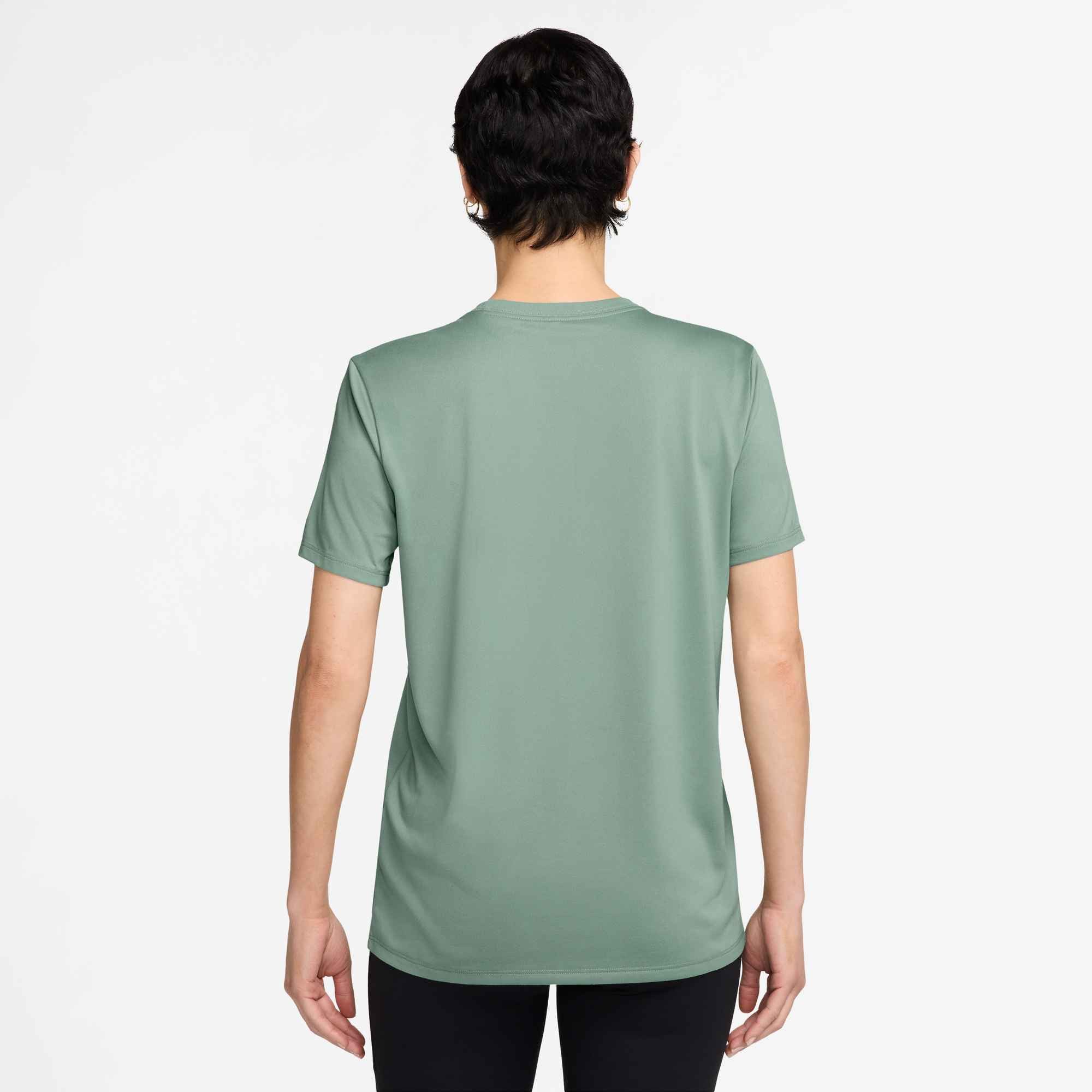 Nike T-Shirt W NK DF TEE RLGND HBR mit Rundhalsausschnitt, Kurzarm-Design, aus Jersey-Material