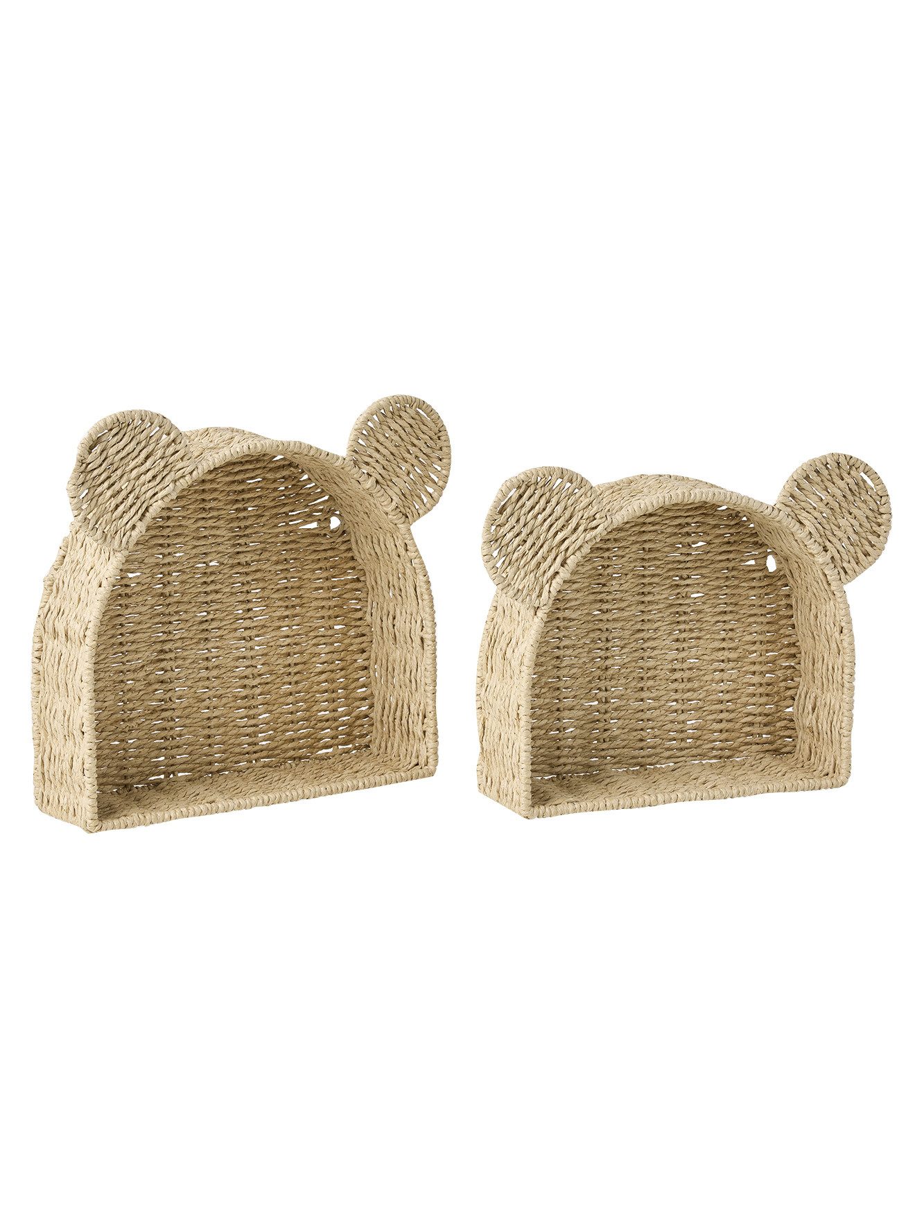 vertbaudet Deko-Wandregal 2er-Set Kinderzimmer Deko-Regale BÄR, günstig online kaufen